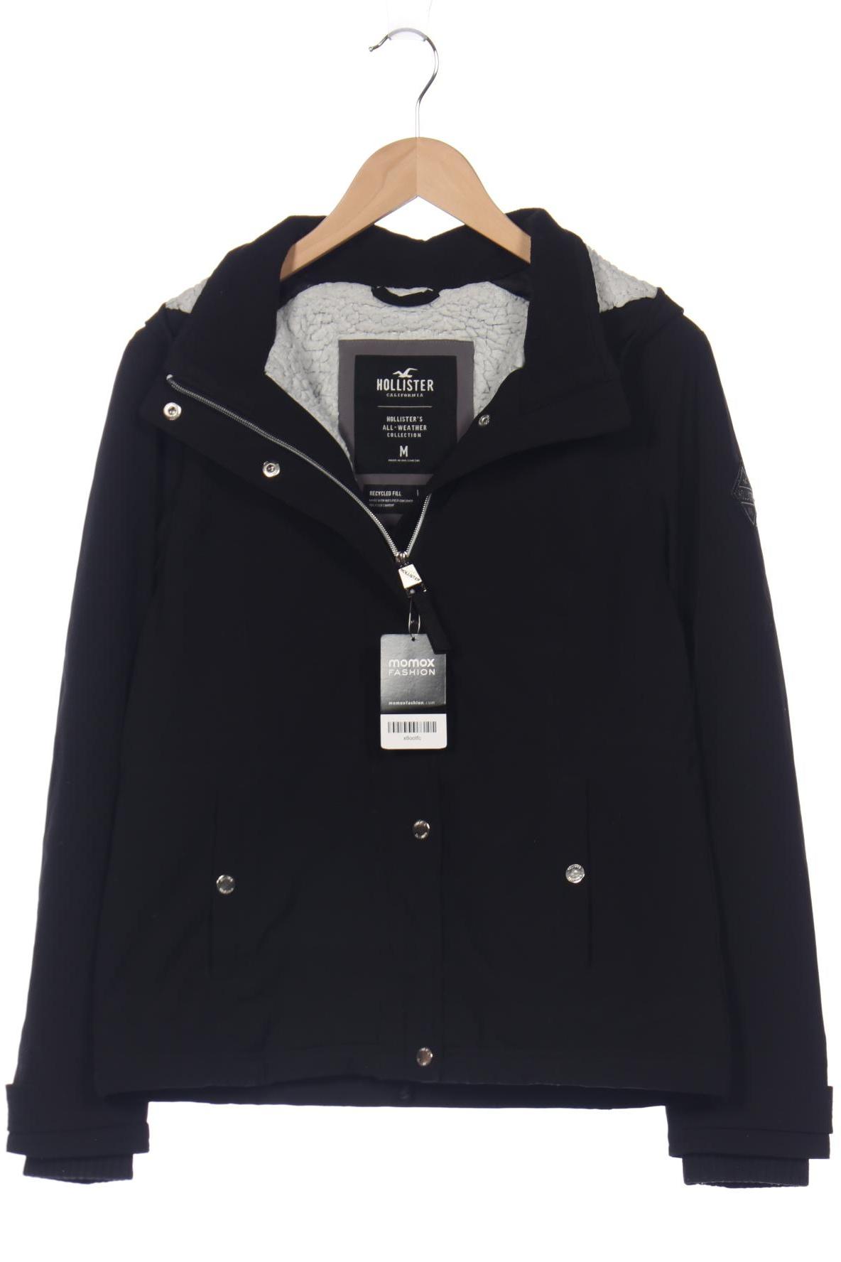 

Hollister Damen Jacke, schwarz