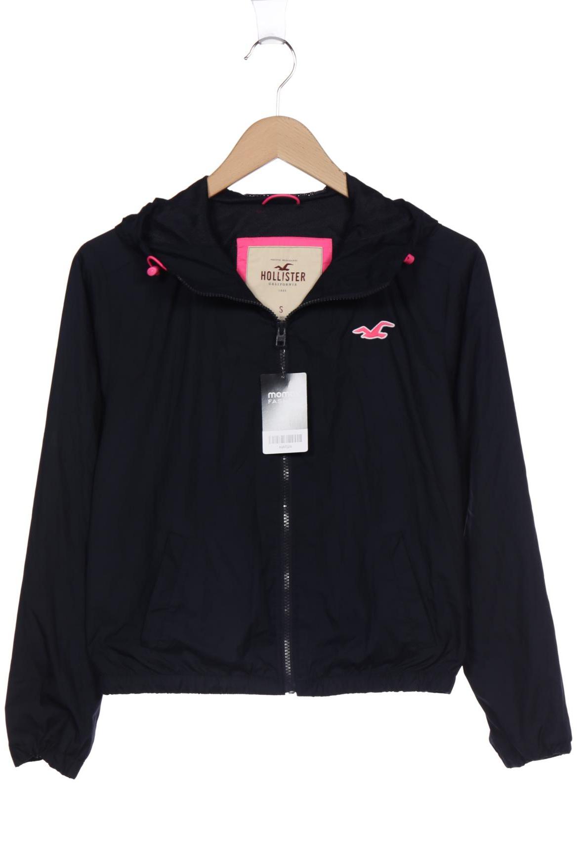

Hollister Damen Jacke, schwarz