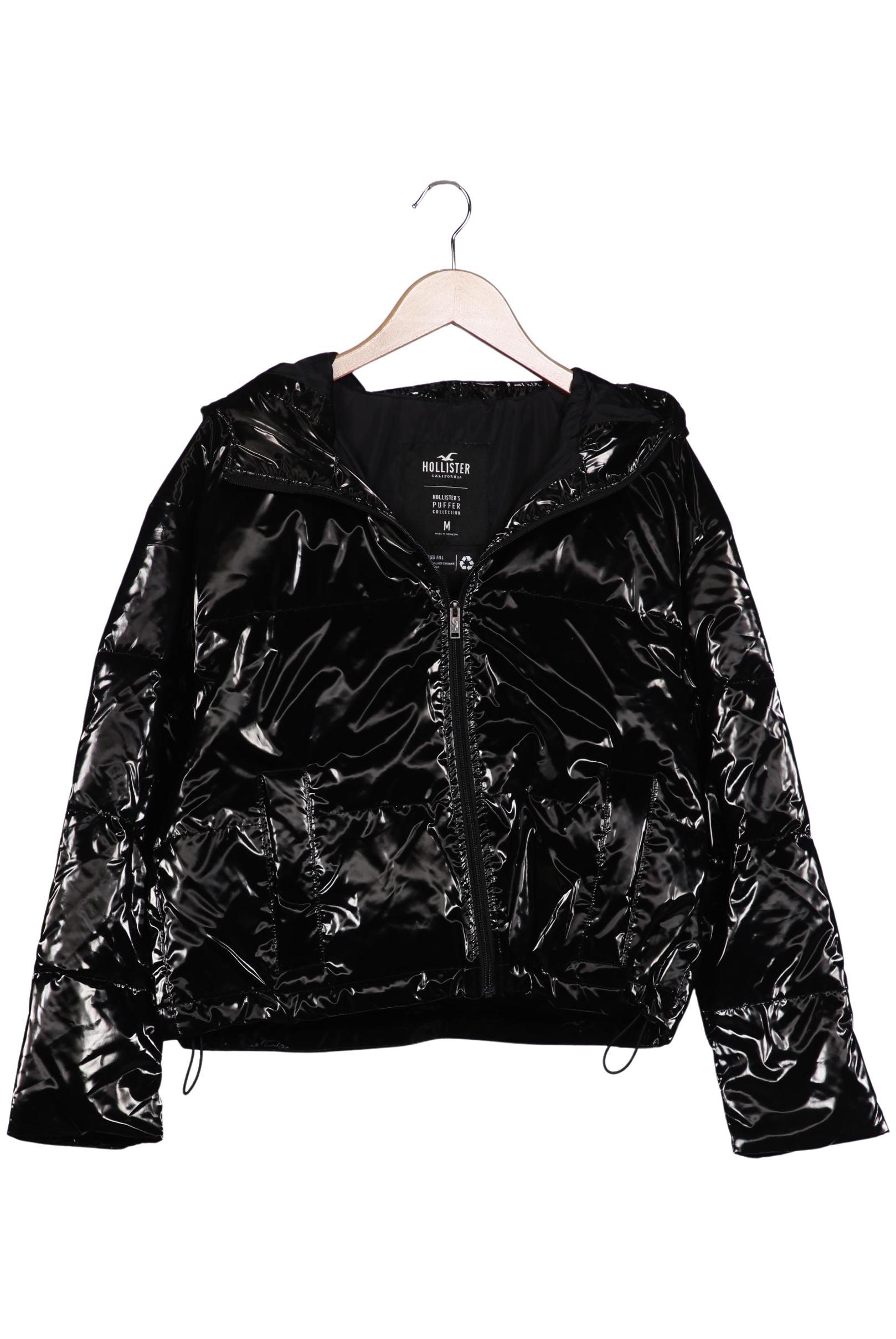 

Hollister Damen Jacke, schwarz, Gr. 38