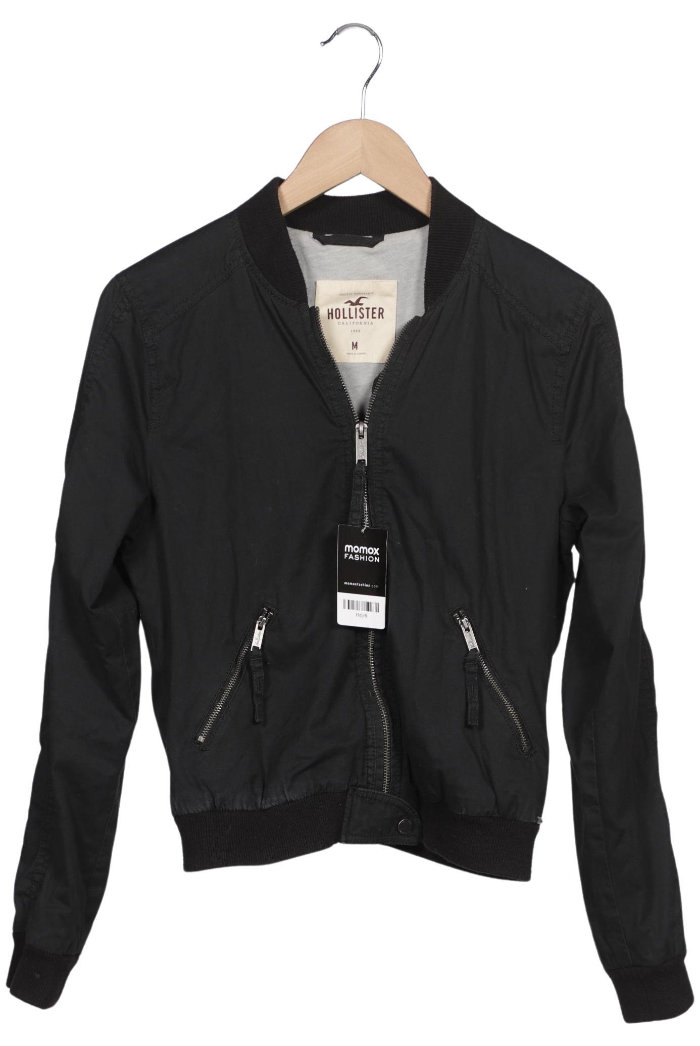 

Hollister Damen Jacke, schwarz, Gr. 38