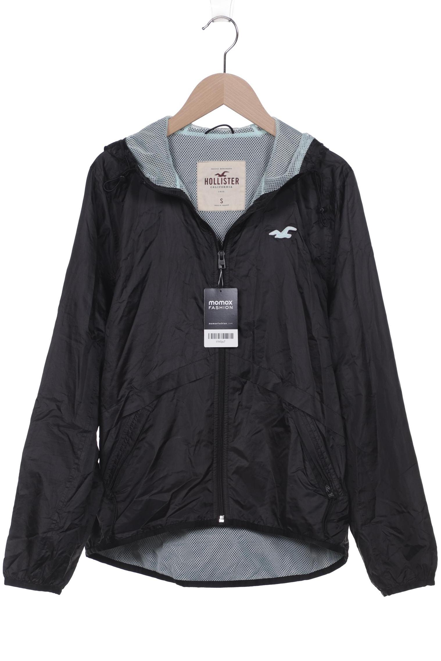 

Hollister Damen Jacke, schwarz