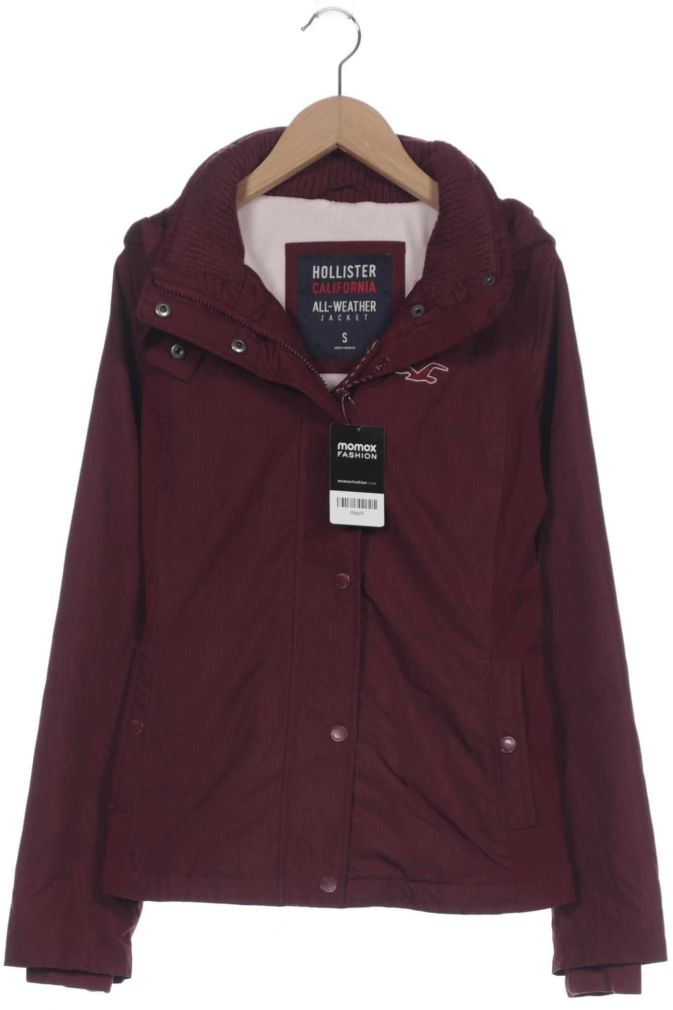 

Hollister Damen Jacke, bordeaux, Gr. 36