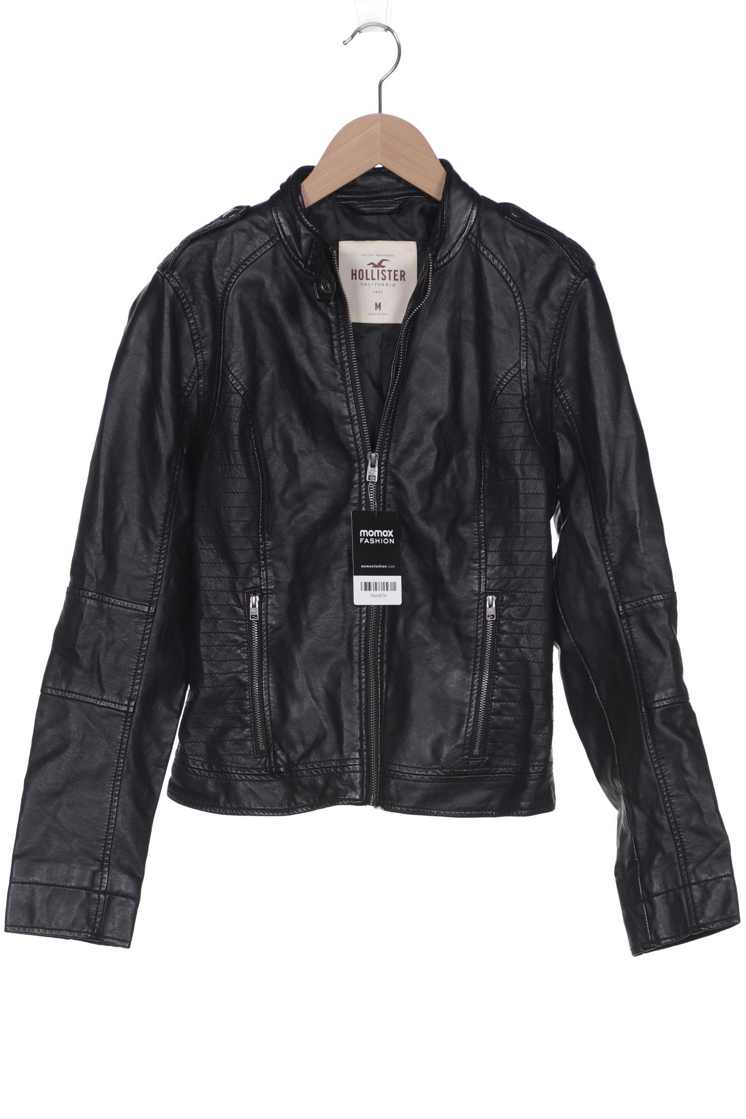 

Hollister Damen Jacke, schwarz