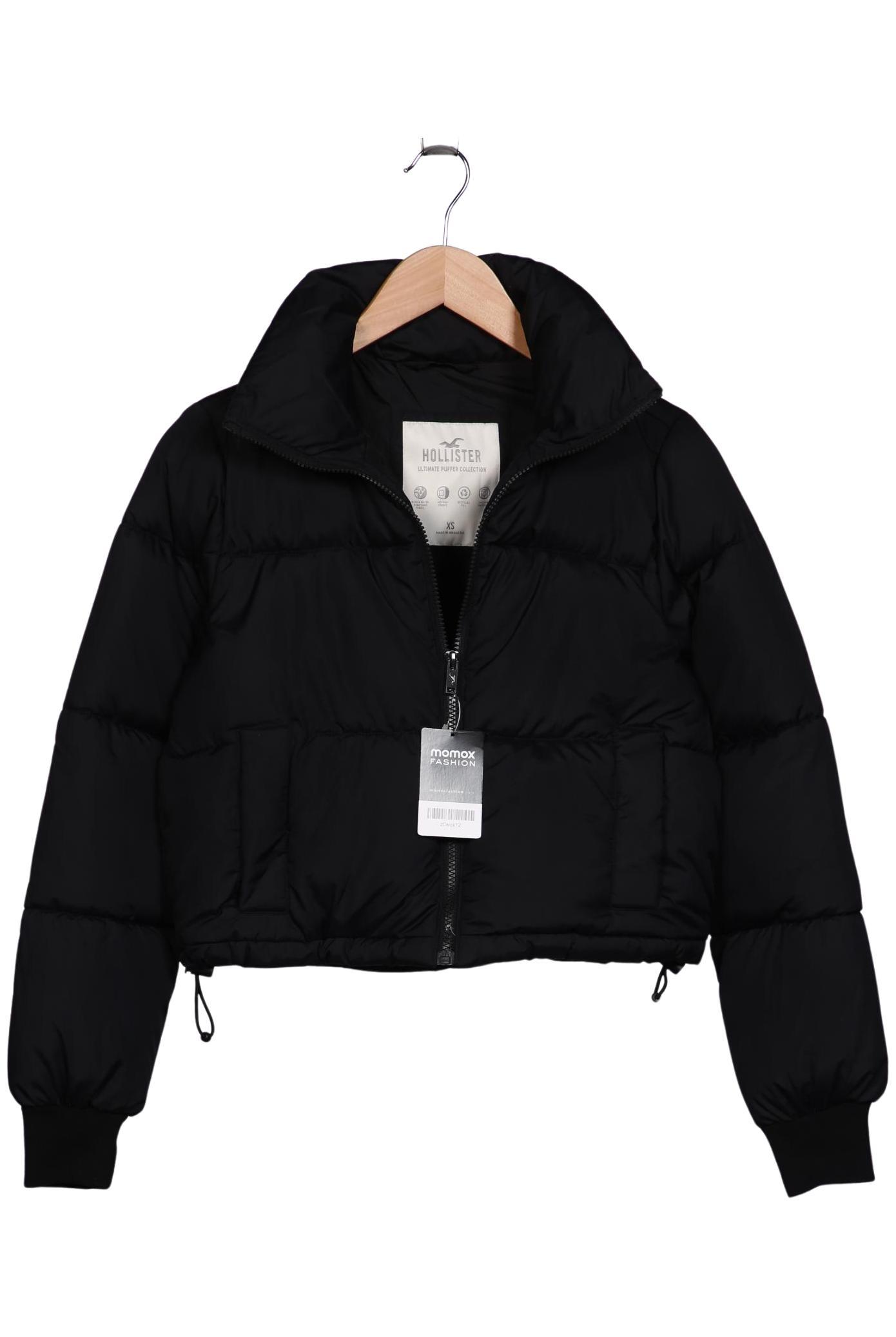 

Hollister Damen Jacke, schwarz, Gr. 34