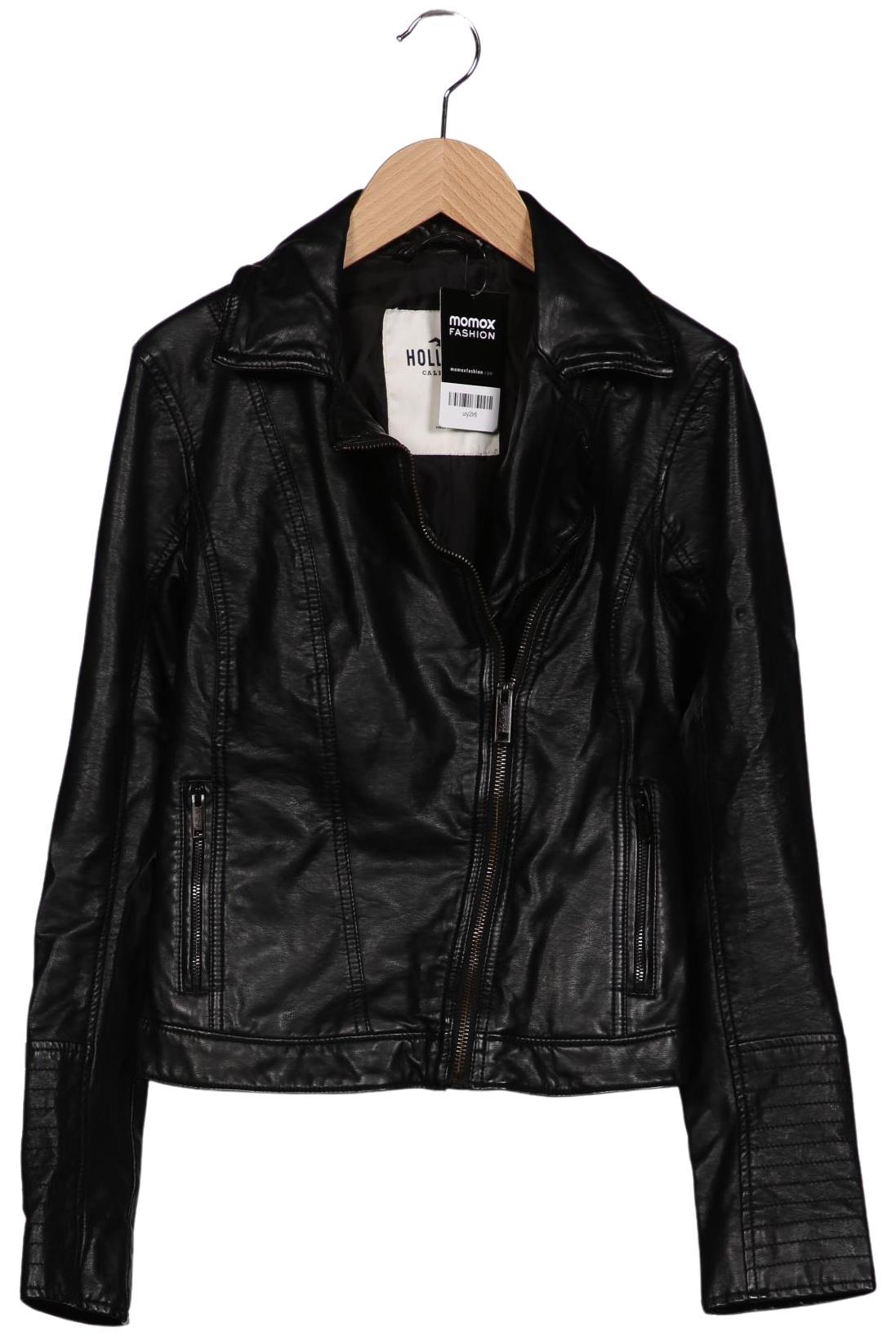 

Hollister Damen Jacke, schwarz, Gr. 34
