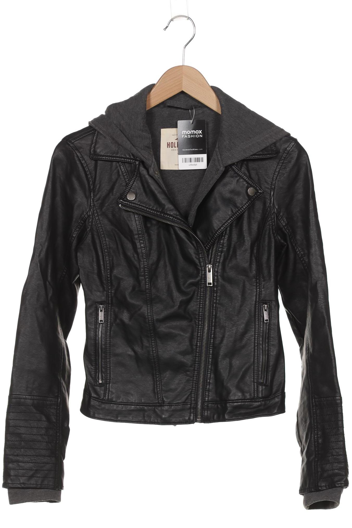 

Hollister Damen Jacke, schwarz, Gr. 36