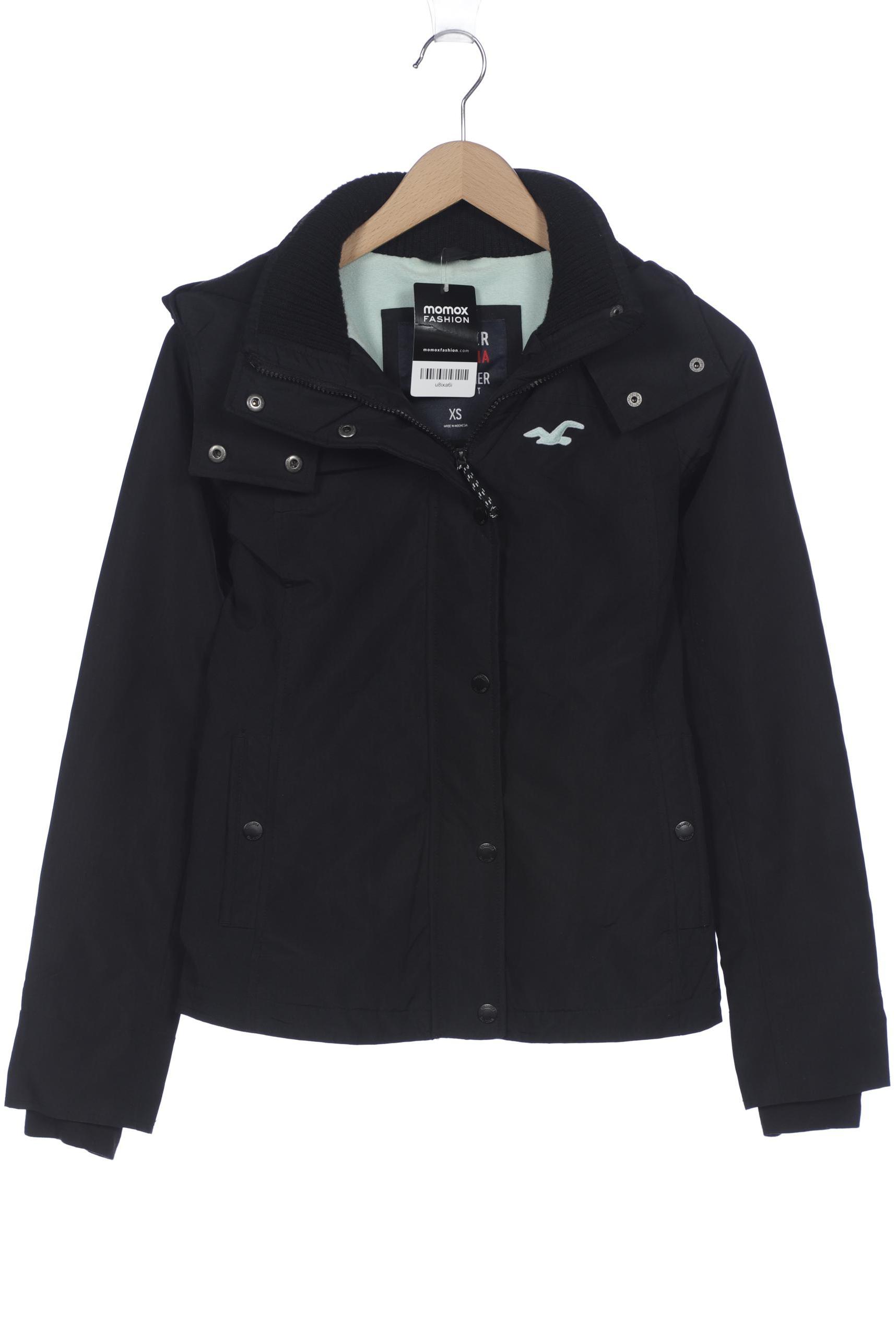 

Hollister Damen Jacke, schwarz, Gr. 34