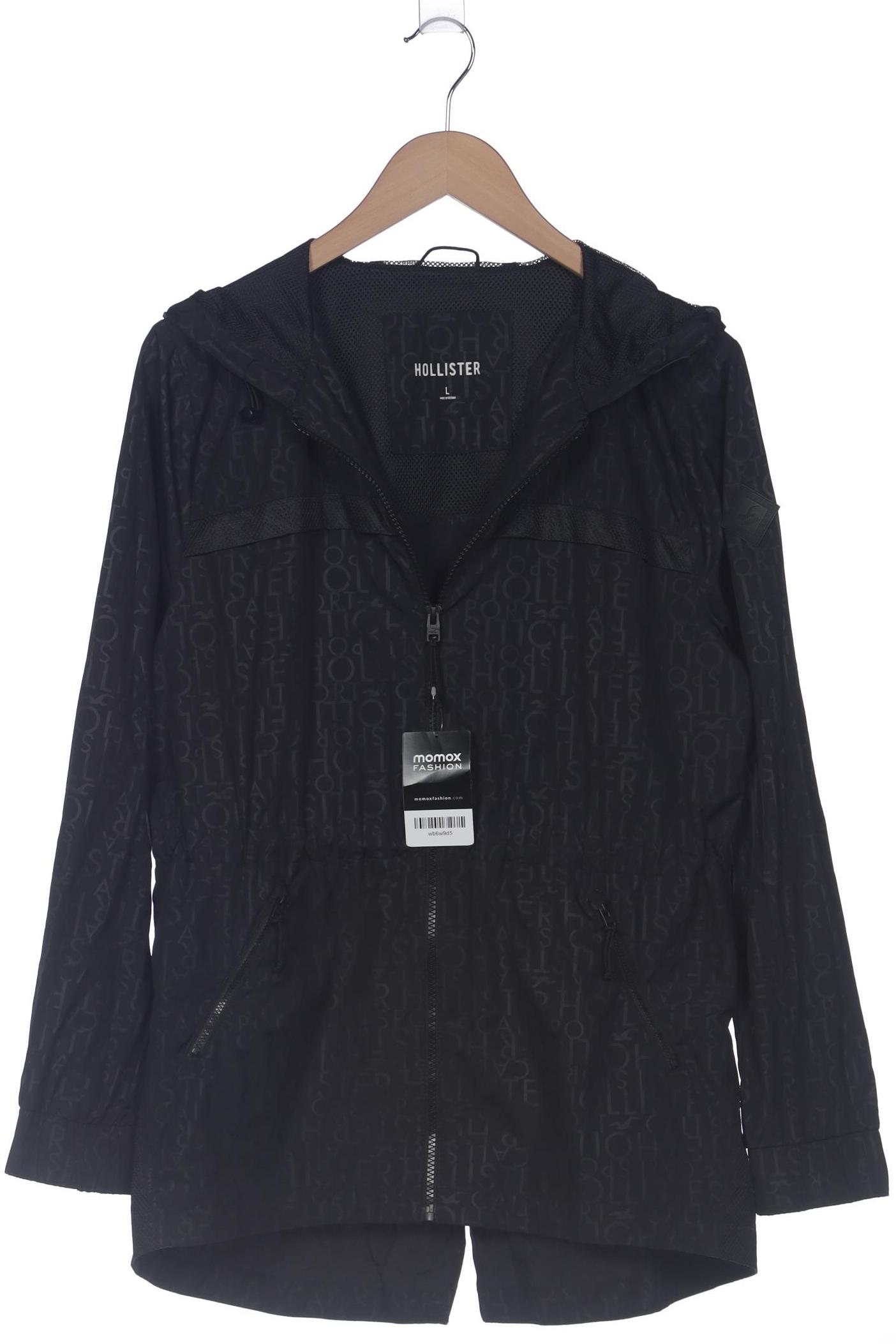

Hollister Damen Jacke, schwarz, Gr. 42