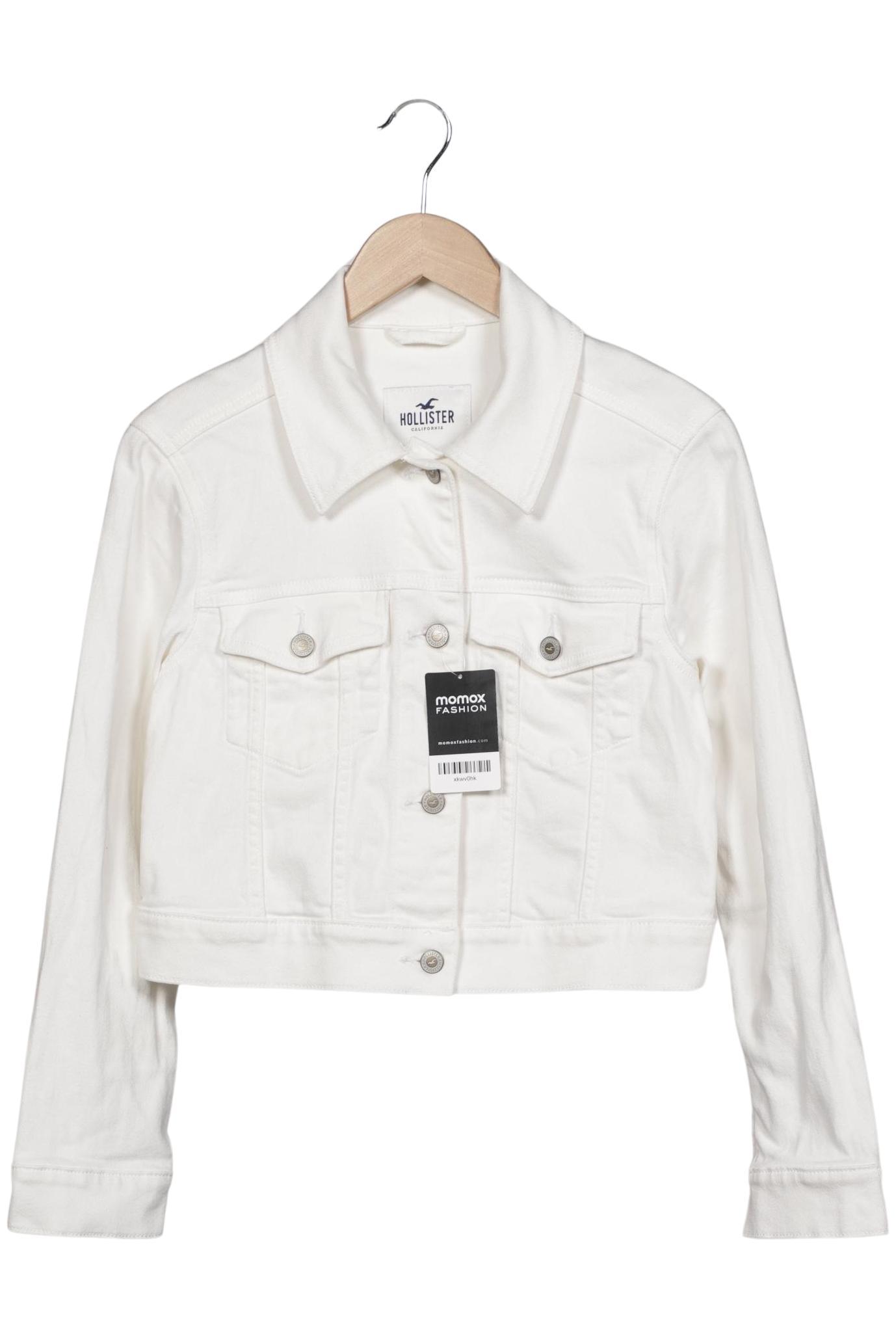 

Hollister Damen Jacke, weiß, Gr. 36