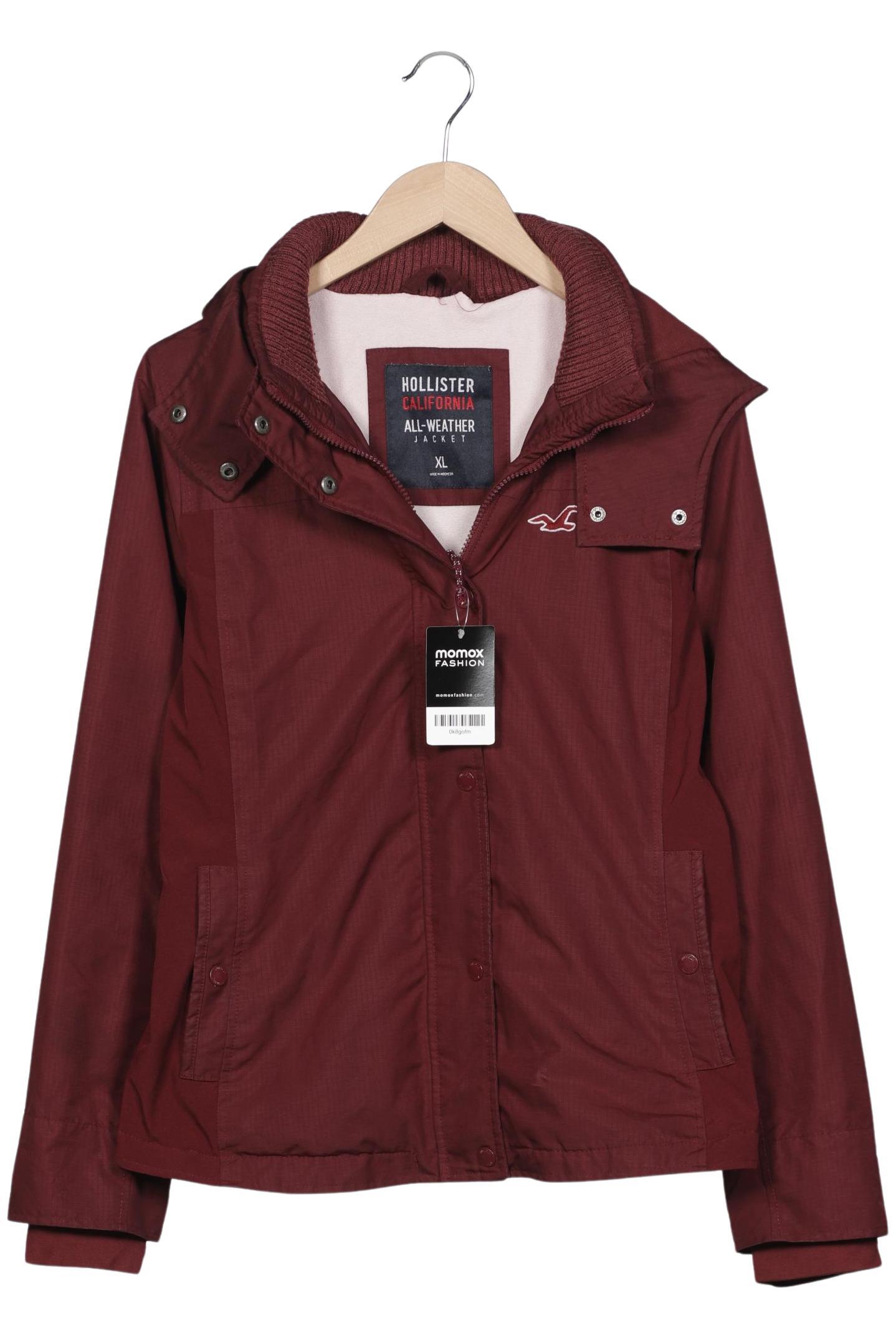 

Hollister Damen Jacke, bordeaux, Gr. 44