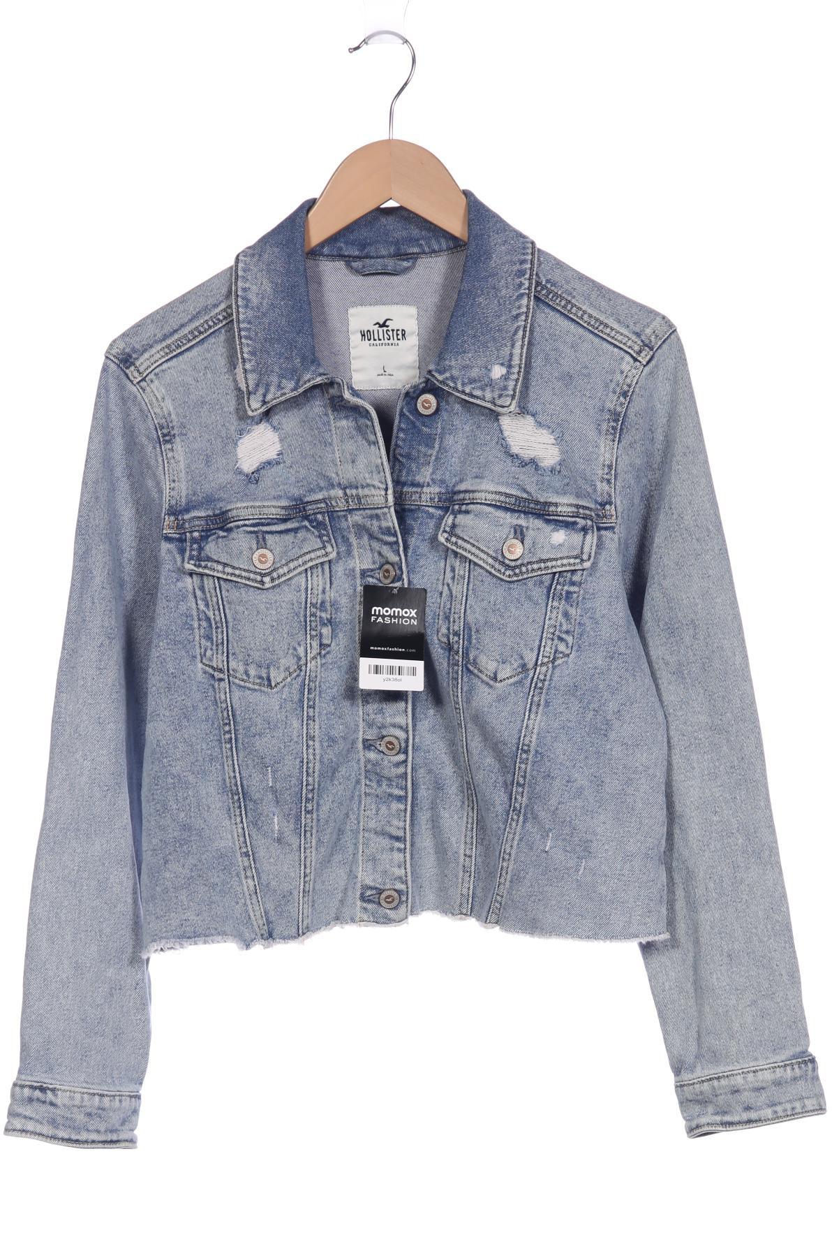

Hollister Damen Jacke, hellblau, Gr. 42