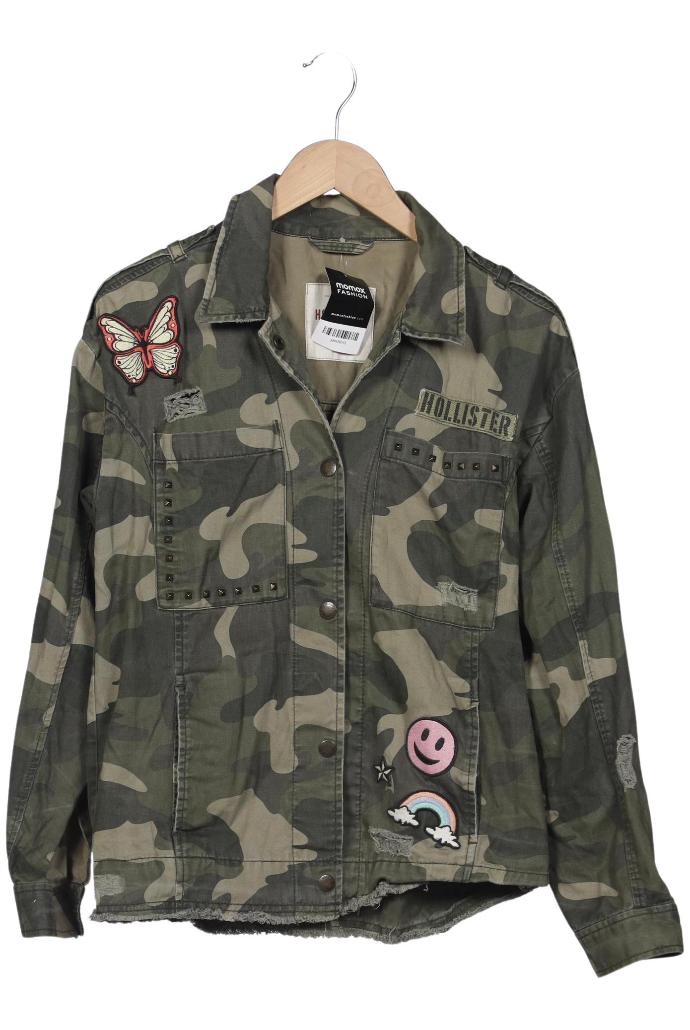 

Hollister Damen Jacke, grün, Gr. 38