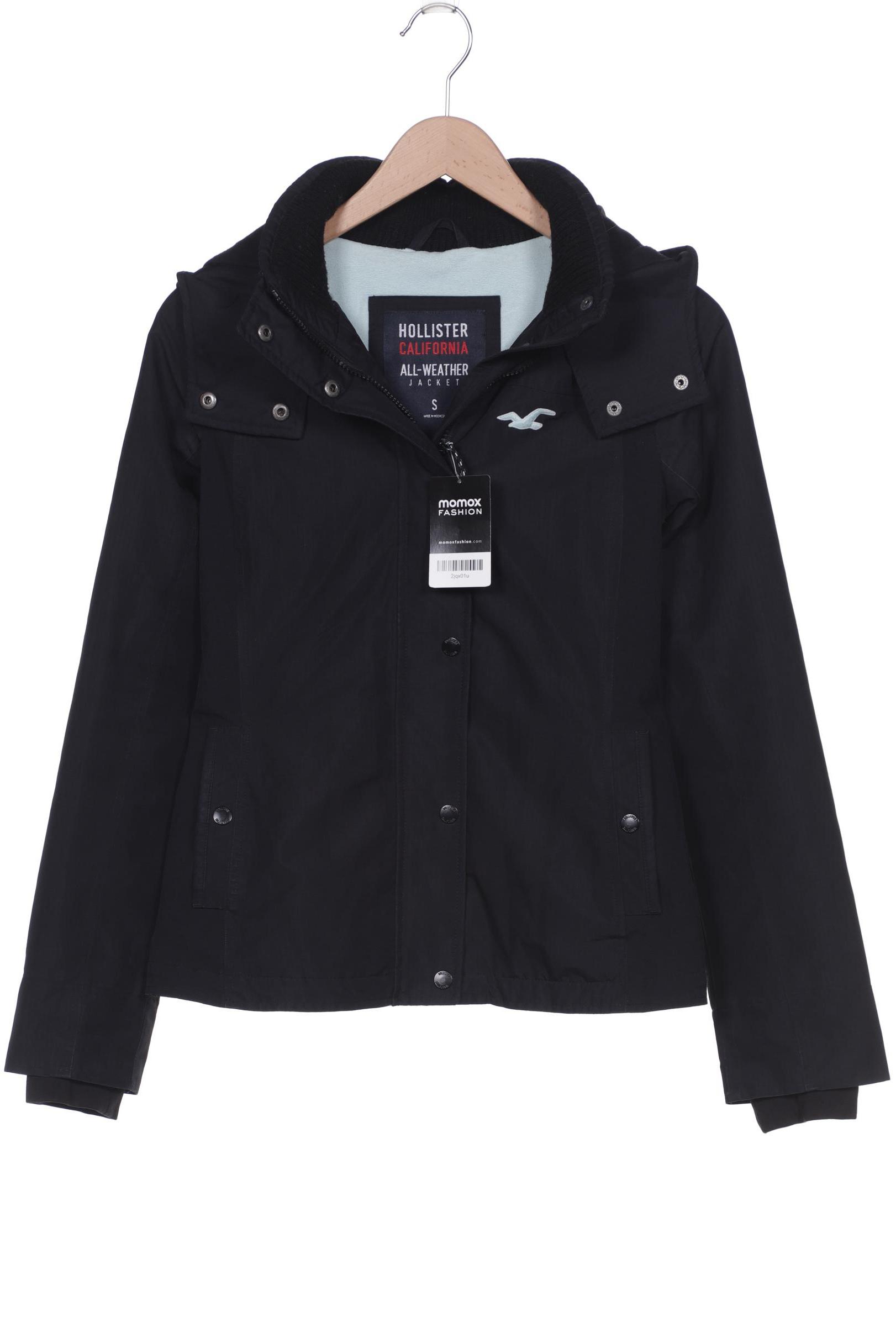 

Hollister Damen Jacke, schwarz