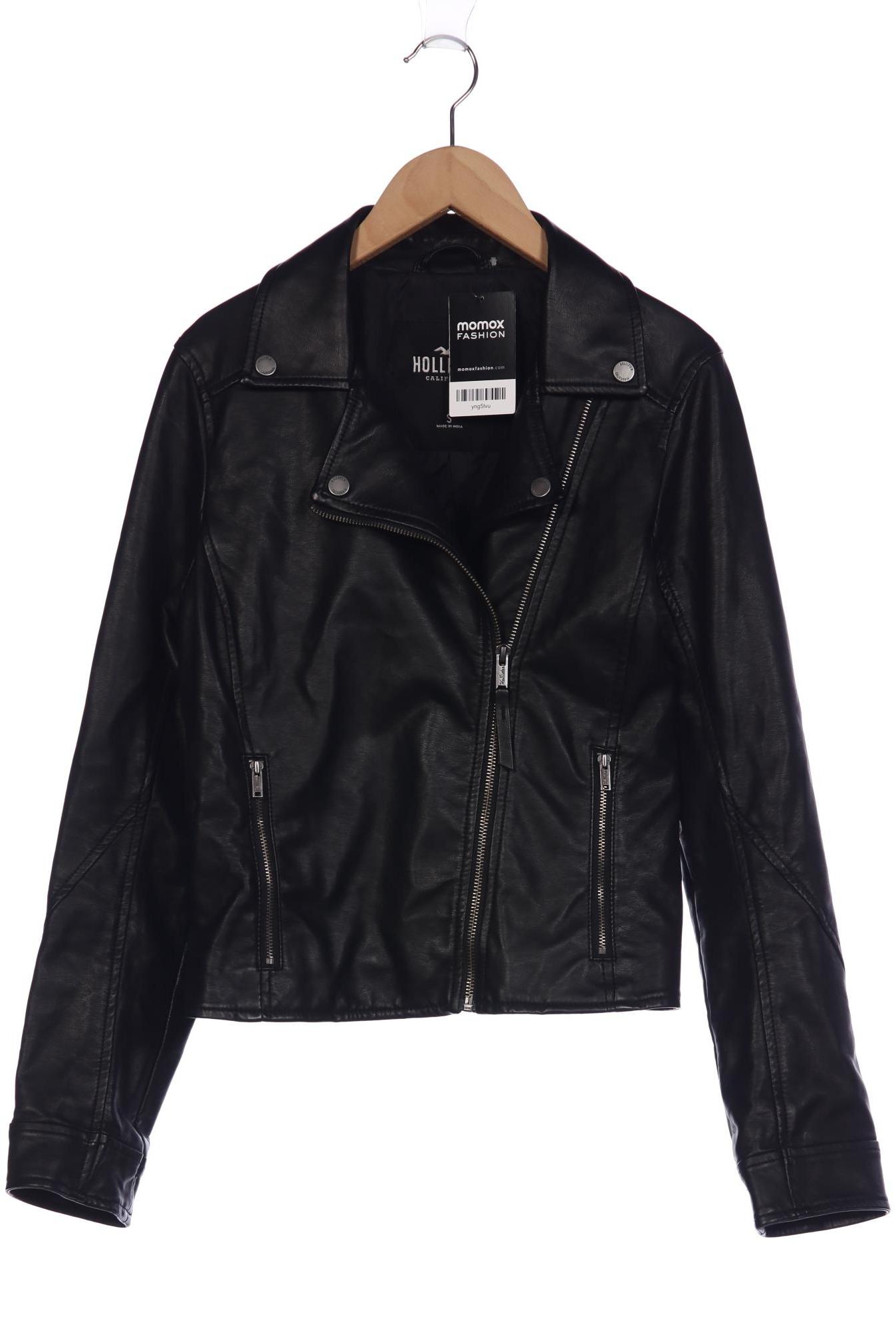 

Hollister Damen Jacke, schwarz