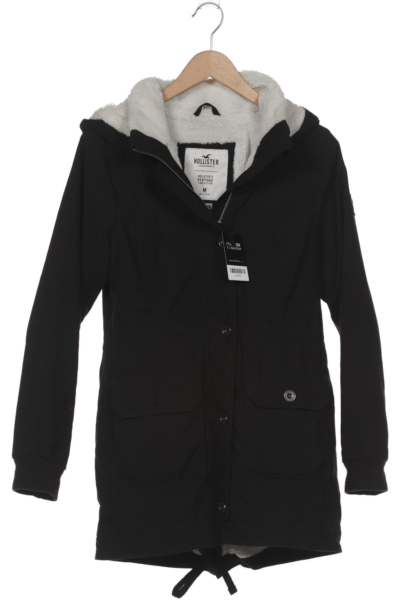 

Hollister Damen Jacke, schwarz, Gr. 38