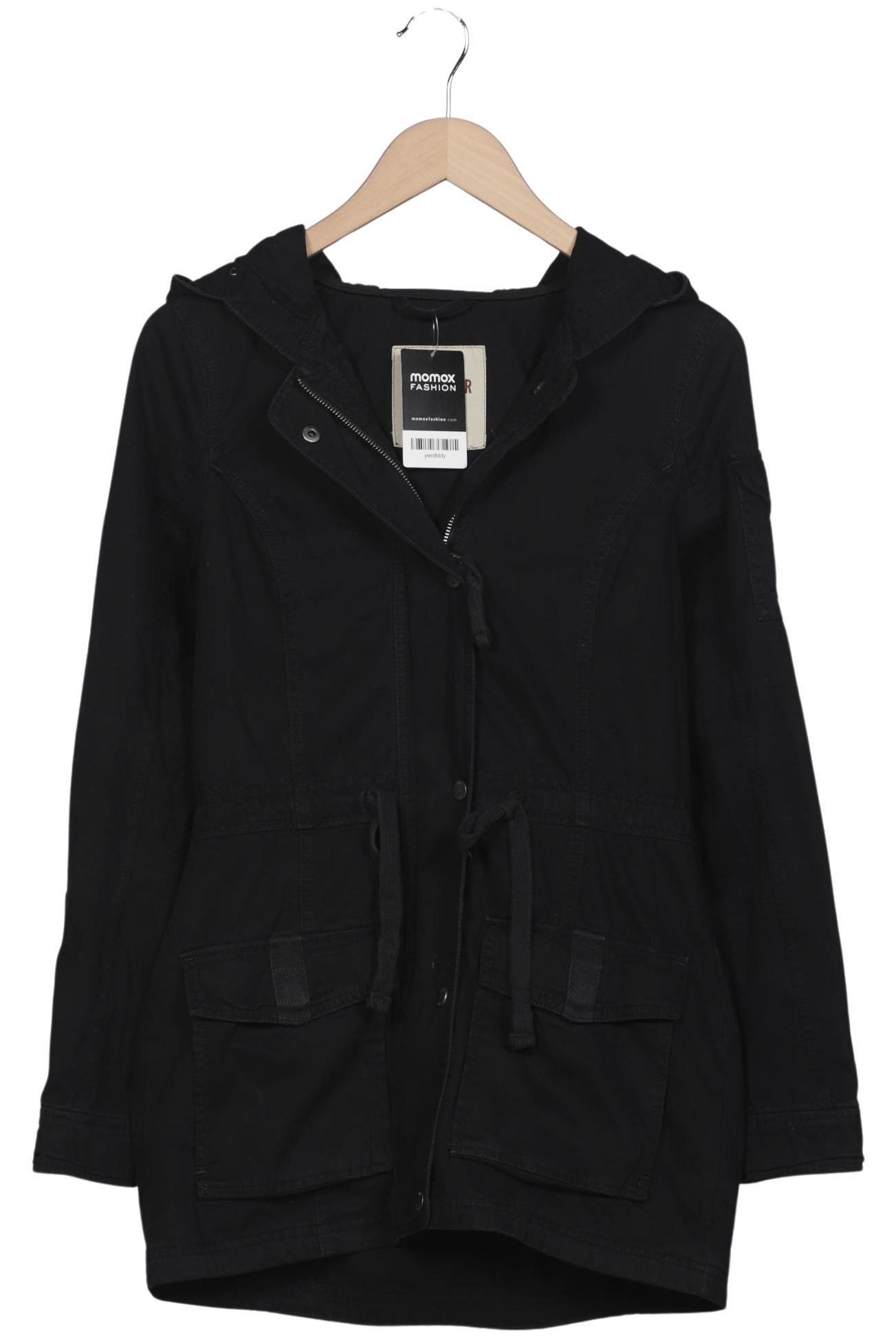 

Hollister Damen Jacke, schwarz, Gr. 36