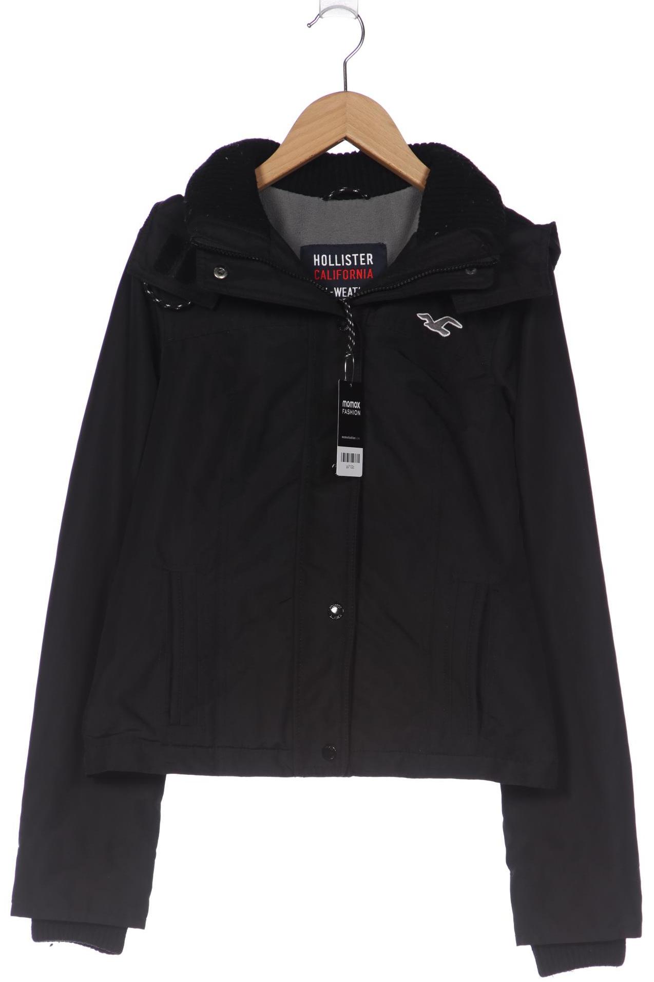 

Hollister Damen Jacke, schwarz