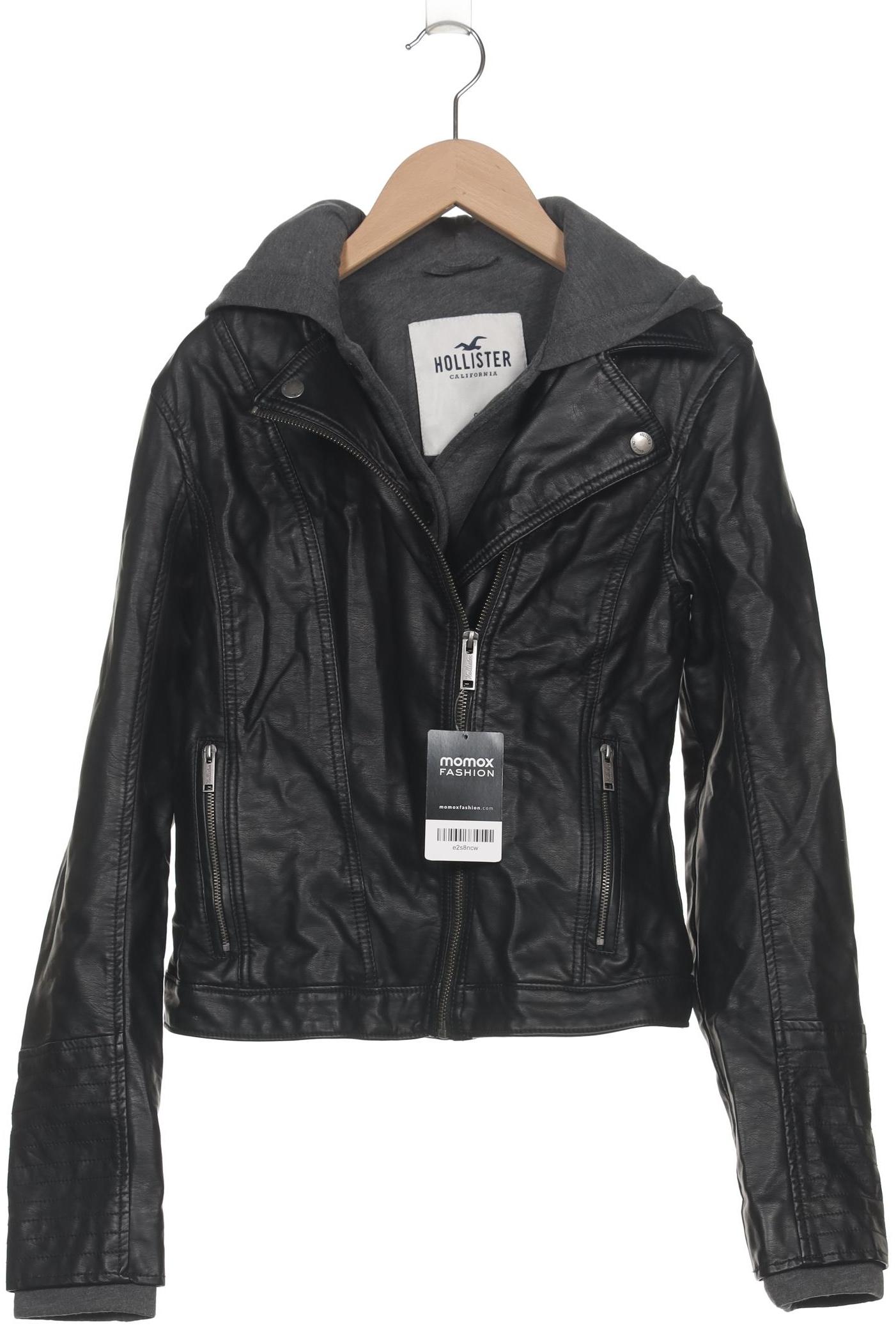 

Hollister Damen Jacke, schwarz, Gr. 36