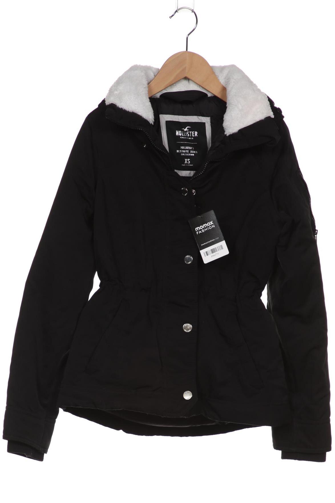 

Hollister Damen Jacke, schwarz