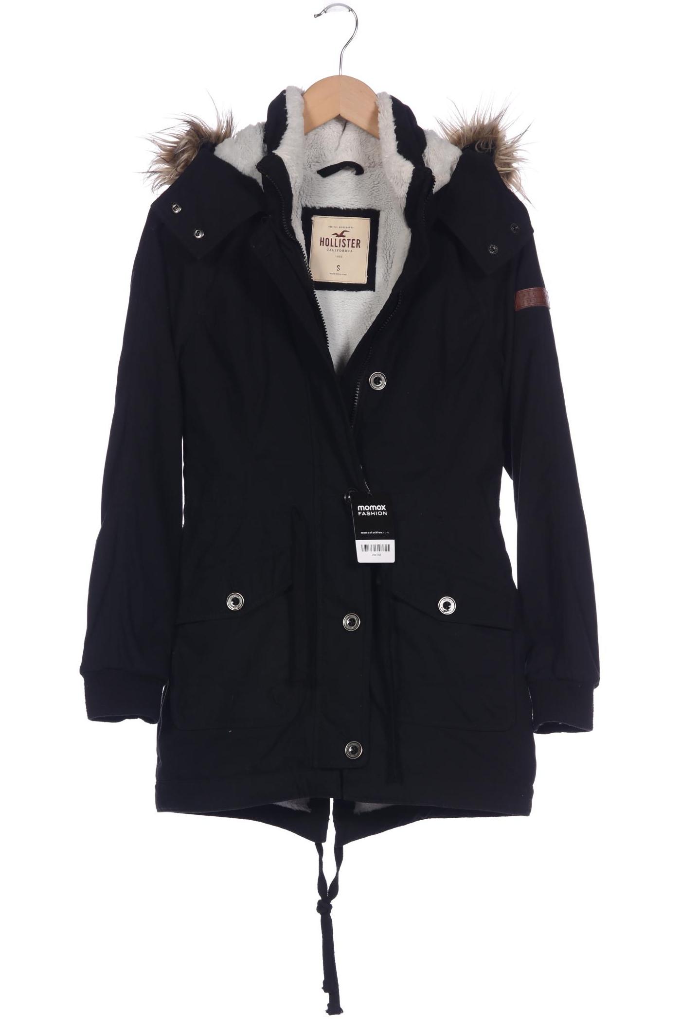 

Hollister Damen Jacke, schwarz, Gr. 36