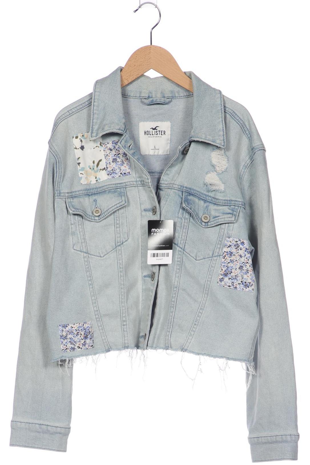 

Hollister Damen Jacke, hellblau, Gr. 42