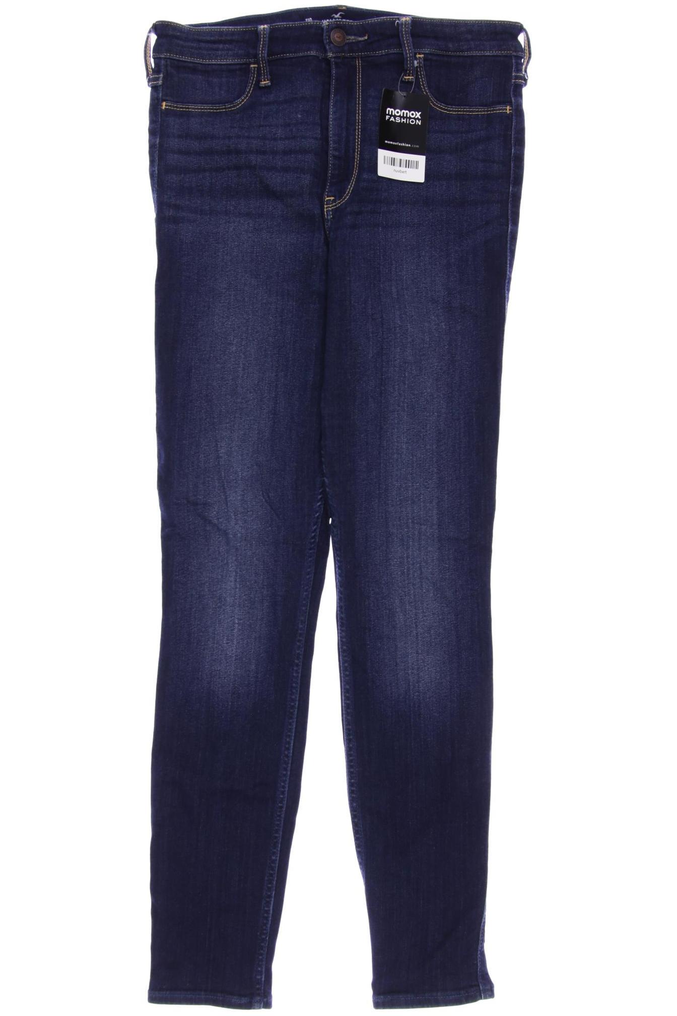 

Hollister Damen Jeans, marineblau, Gr. 30