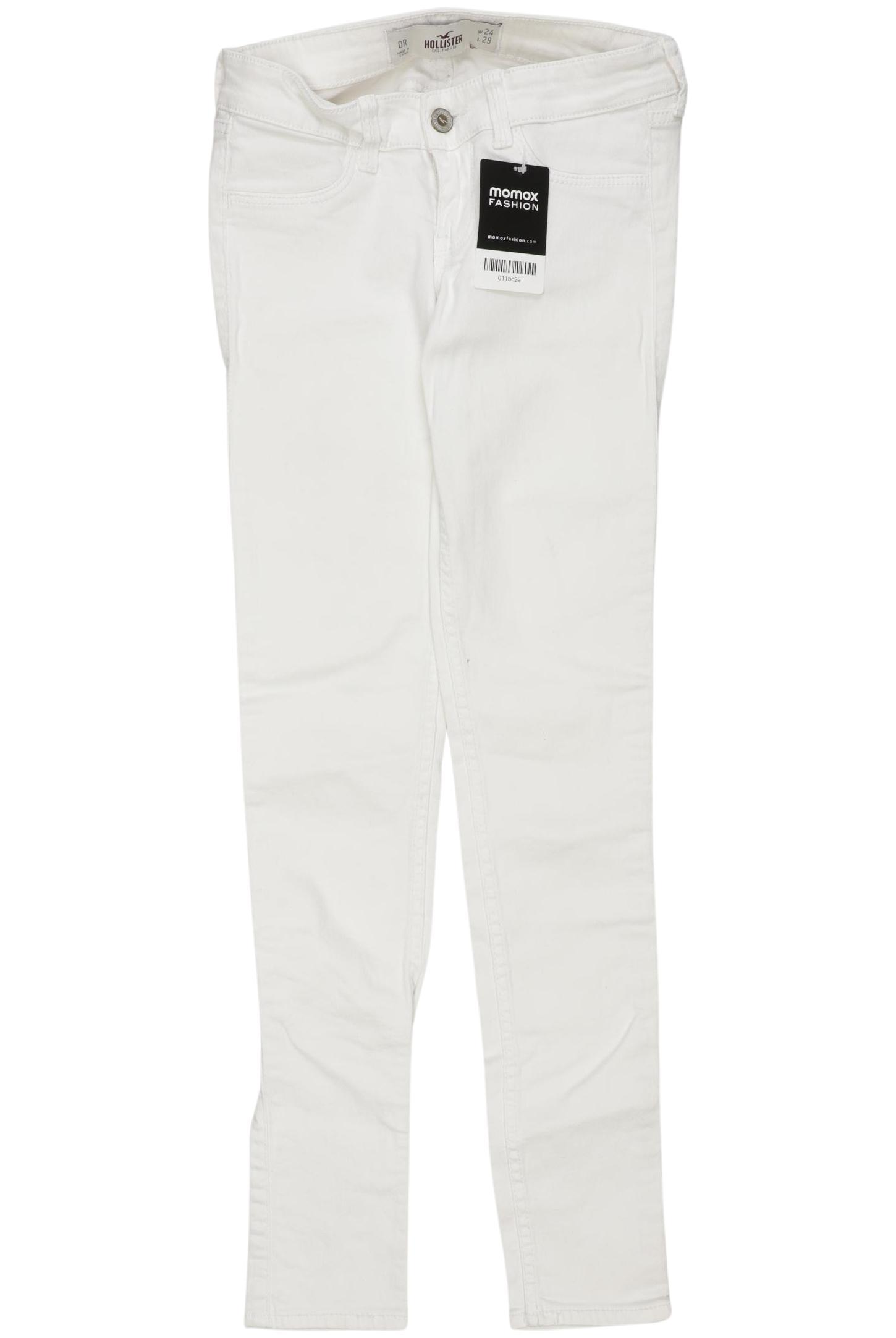 

Hollister Damen Jeans, weiß, Gr. 24