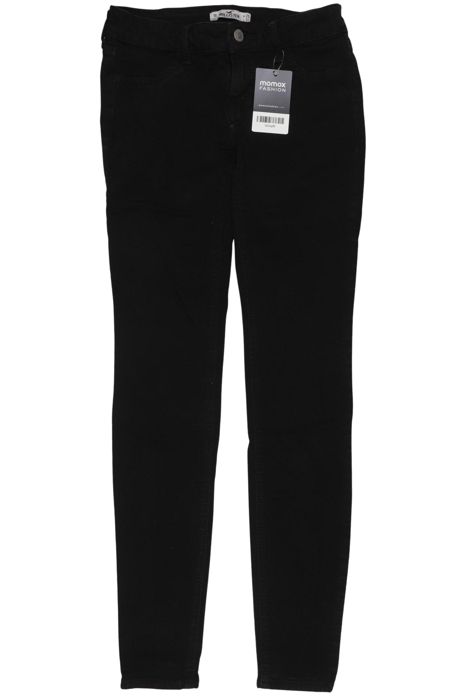 

Hollister Damen Jeans, schwarz, Gr. 25