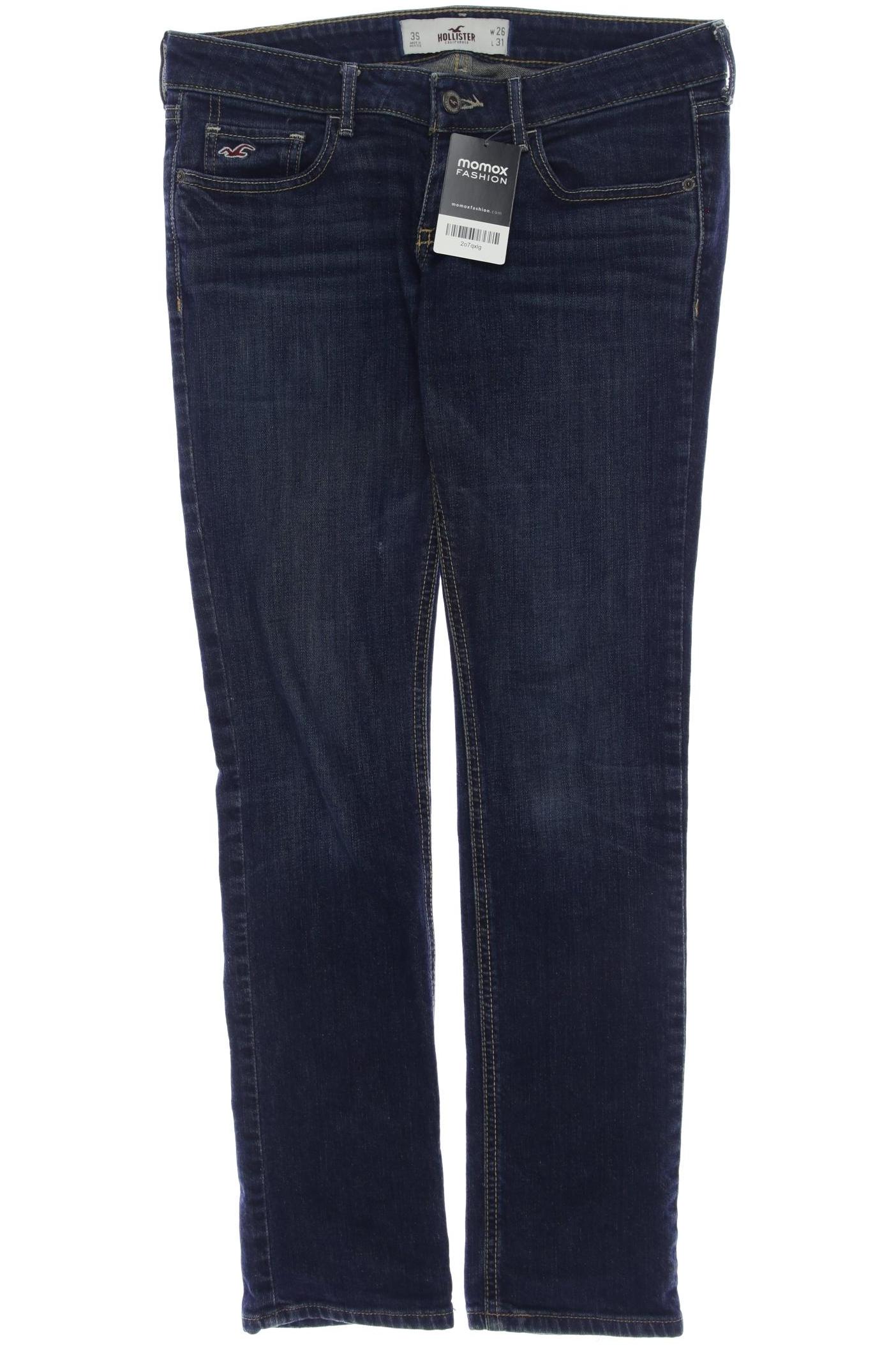 

Hollister Damen Jeans, marineblau, Gr. 26