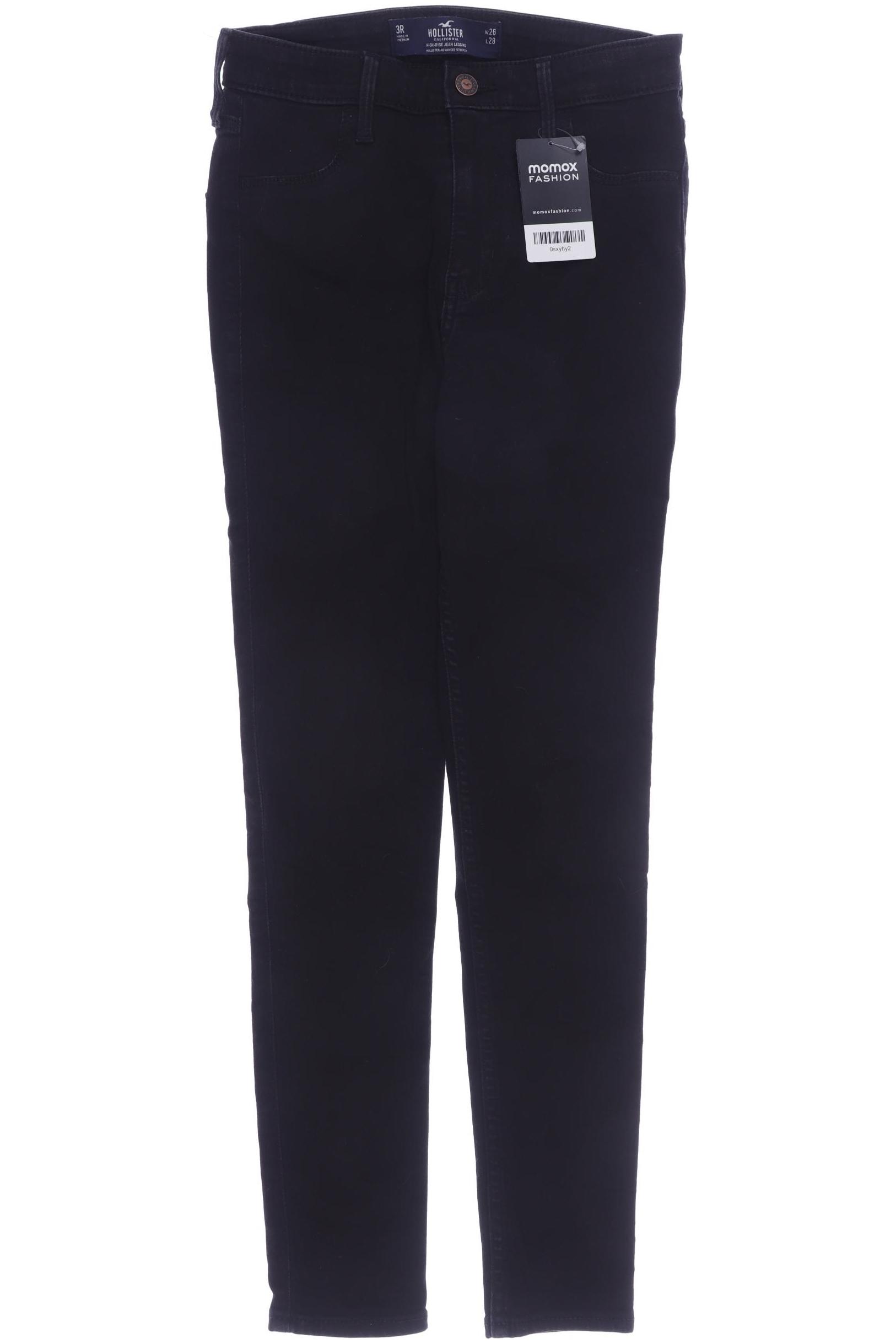 

Hollister Damen Jeans, schwarz