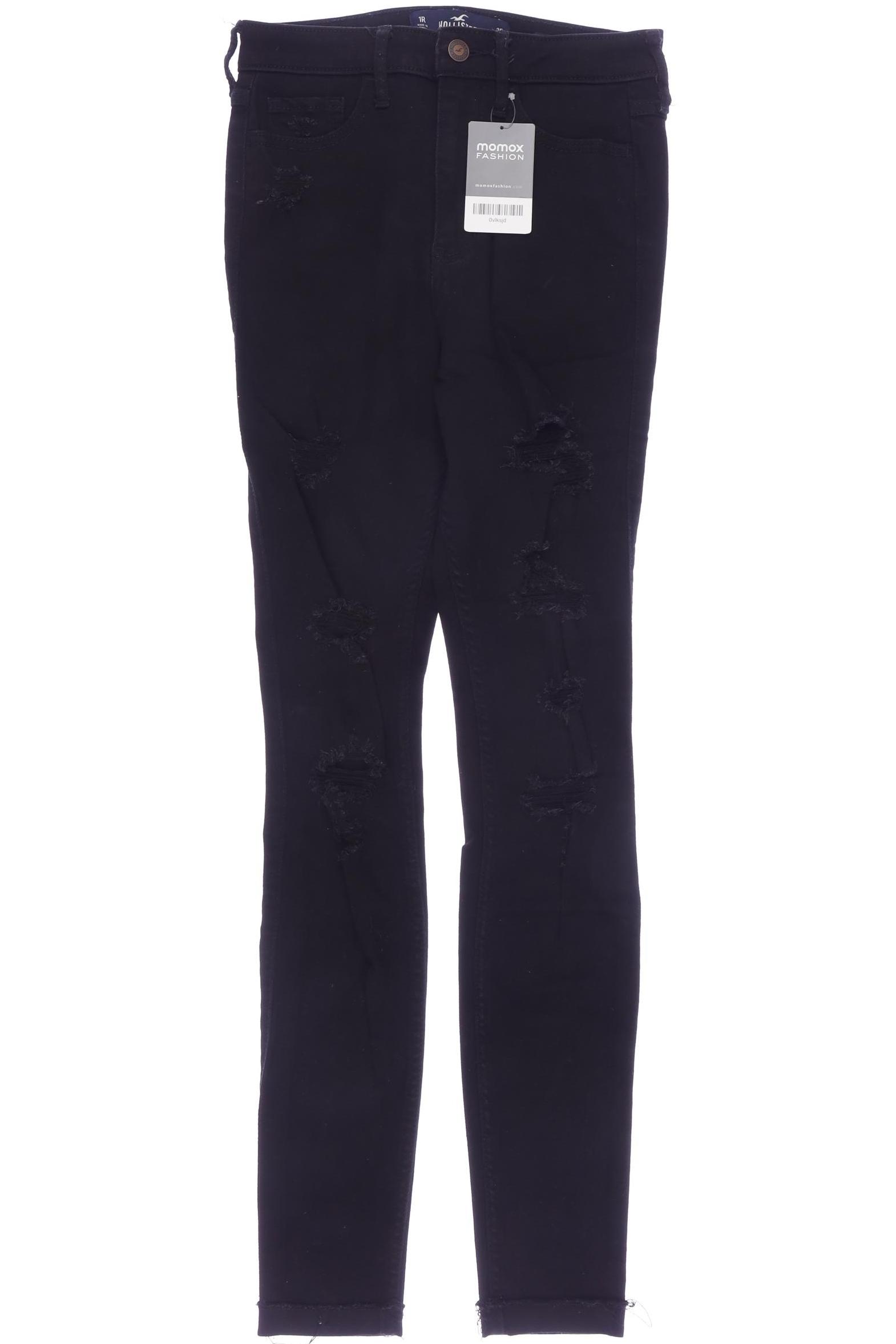 

Hollister Damen Jeans, schwarz, Gr. 25