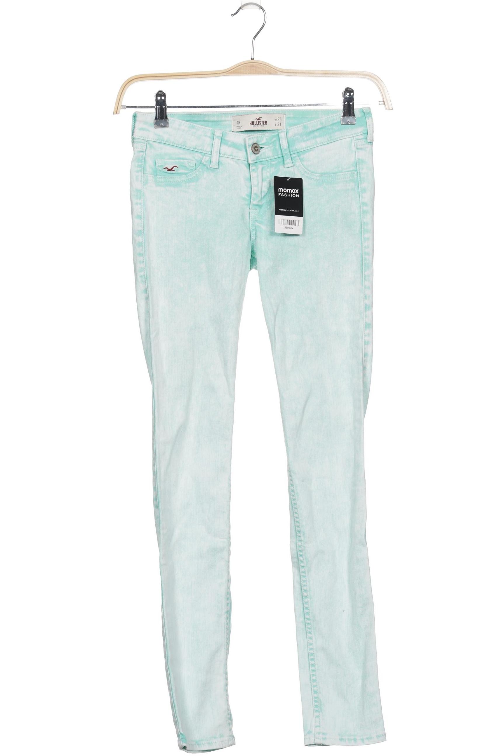 

Hollister Damen Jeans, hellgrün, Gr. 25