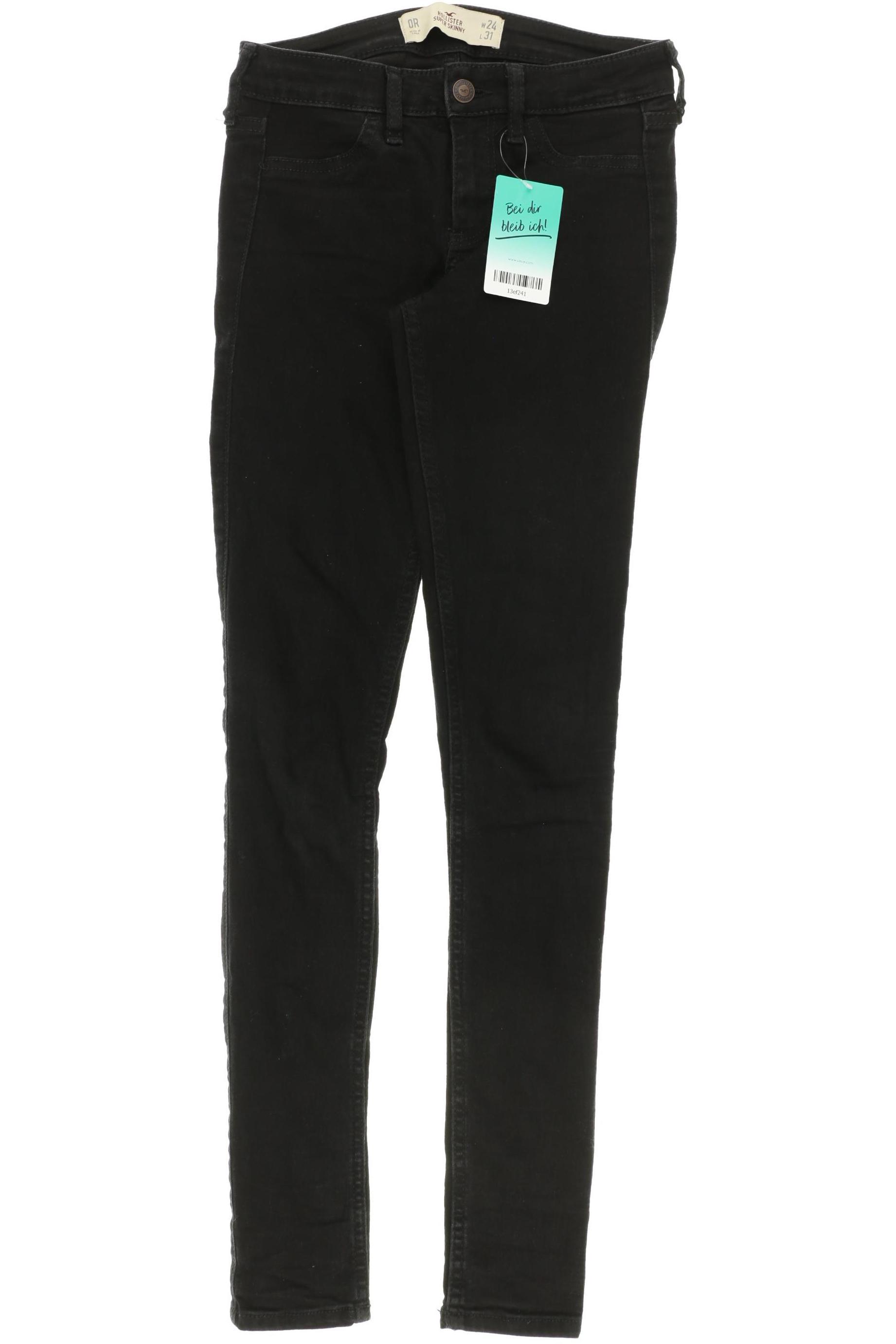 

Hollister Damen Jeans, schwarz, Gr. 24