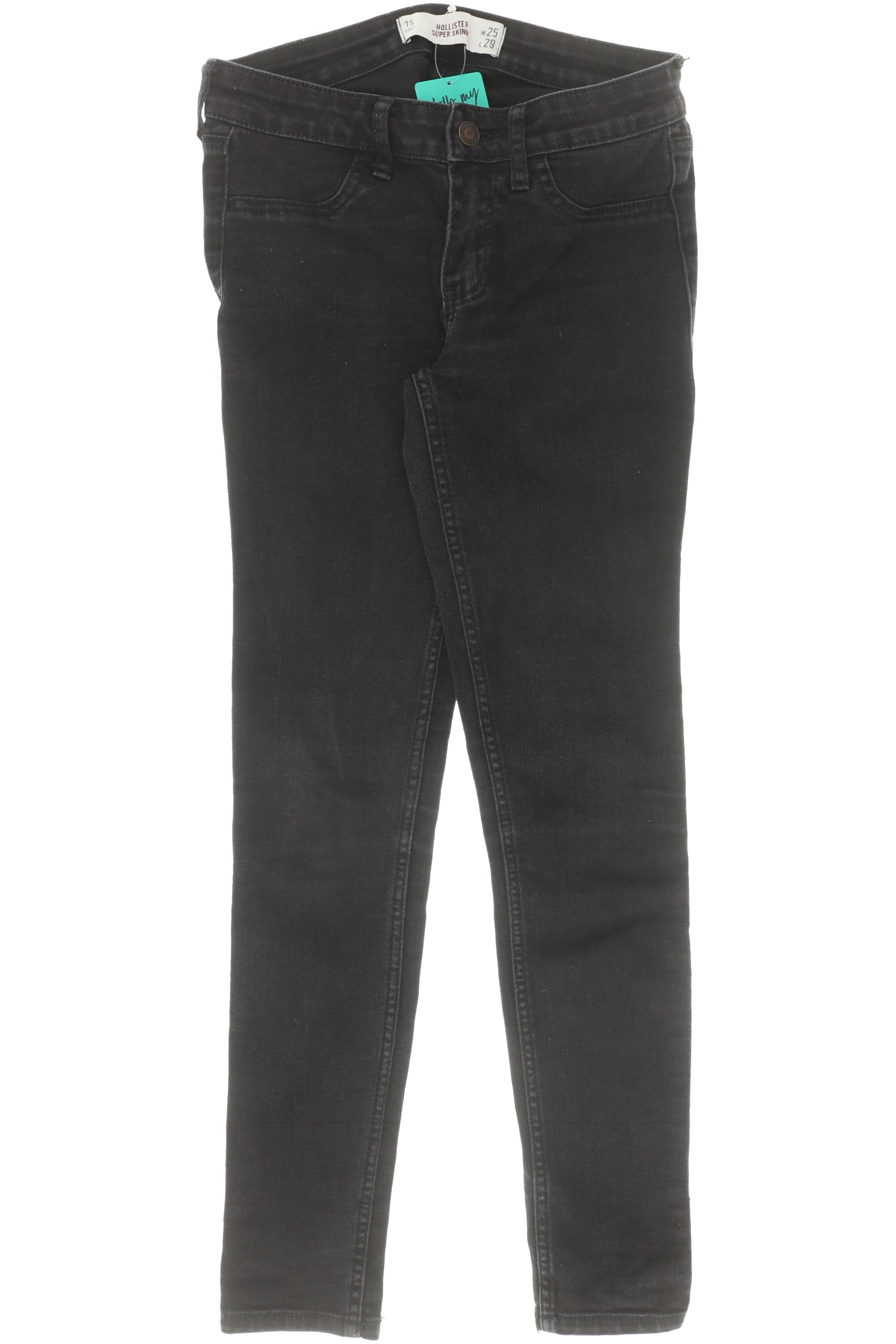 

Hollister Damen Jeans, schwarz, Gr. 25