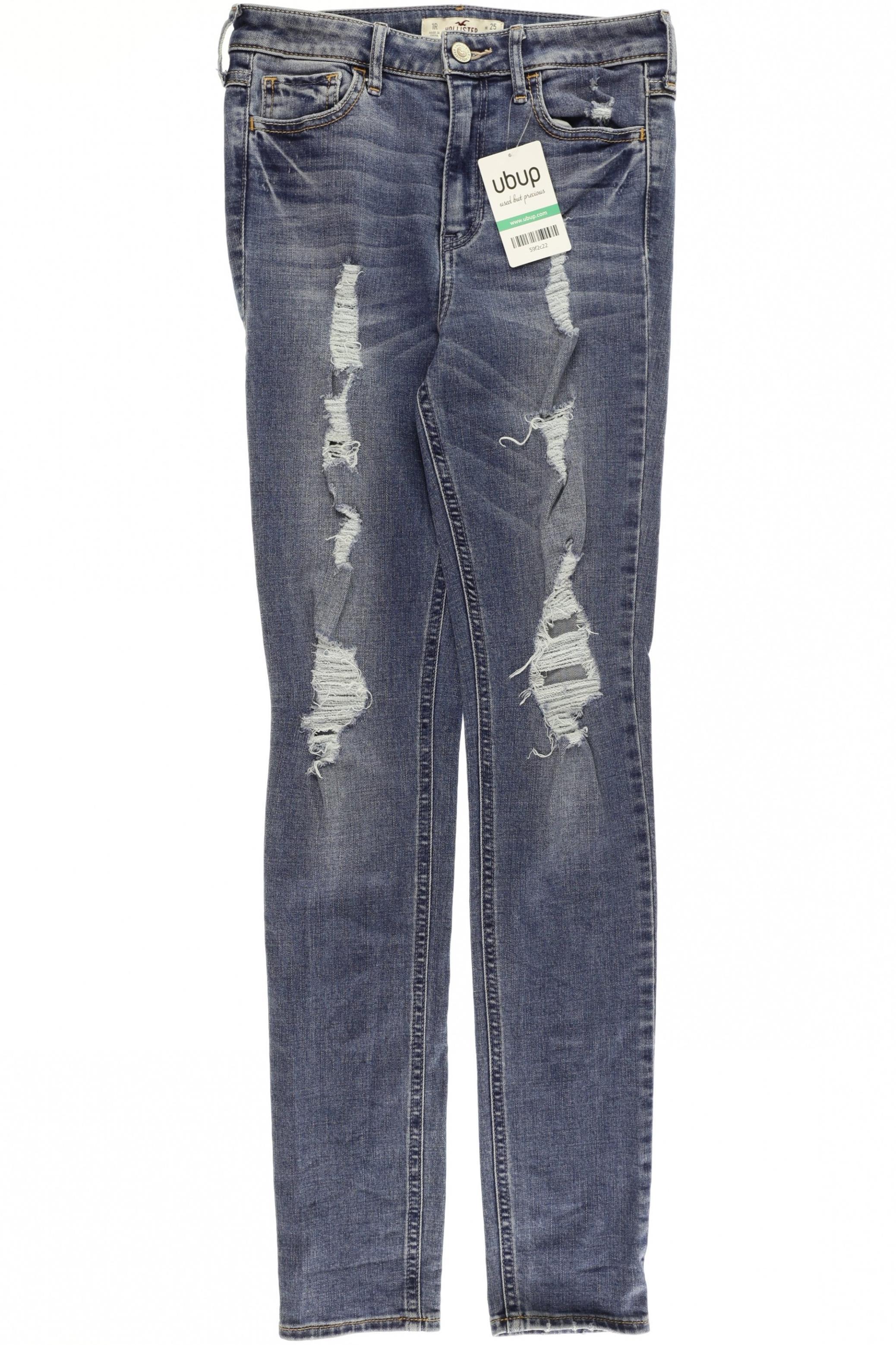 

Hollister Damen Jeans, blau, Gr. 25