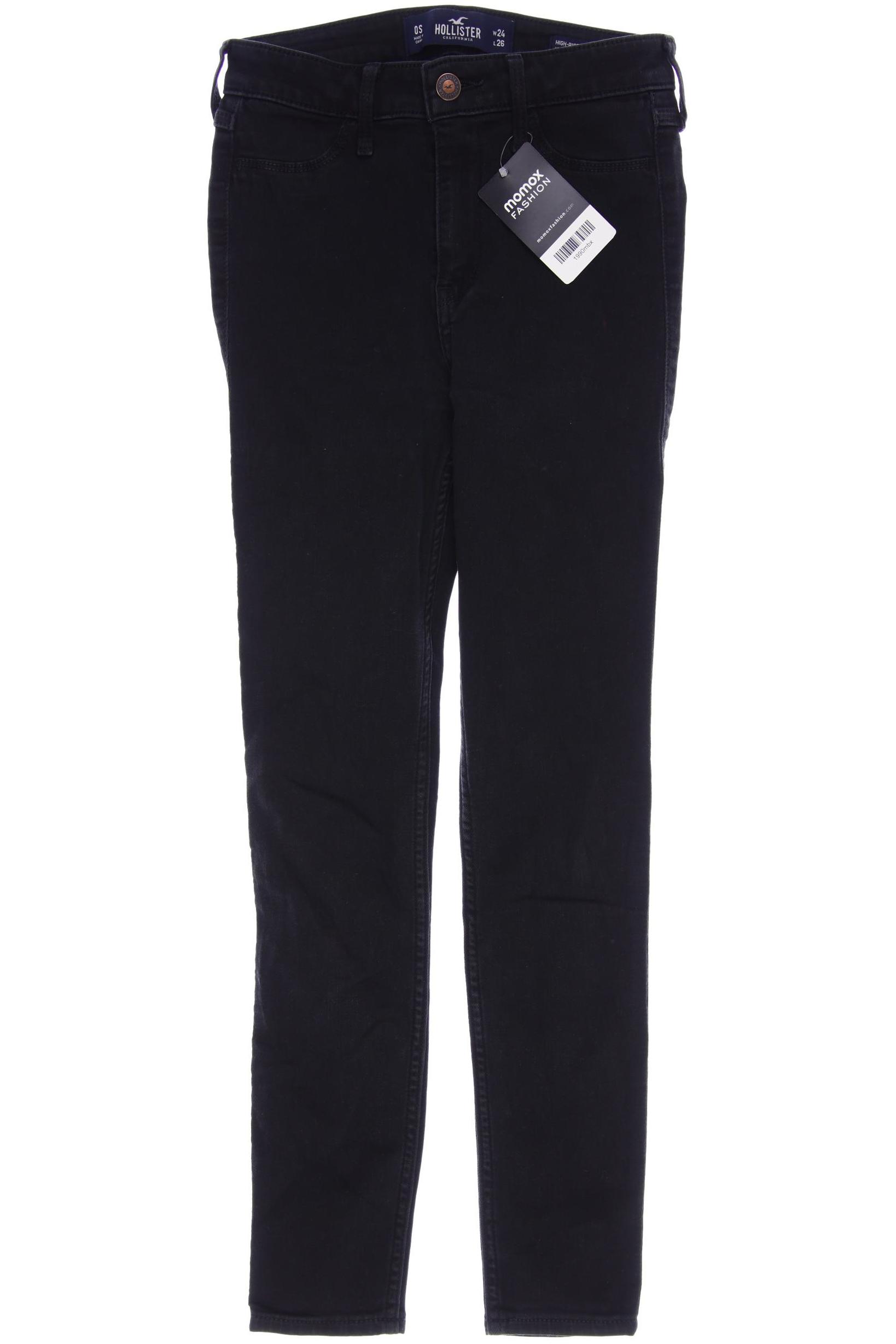 

Hollister Damen Jeans, schwarz