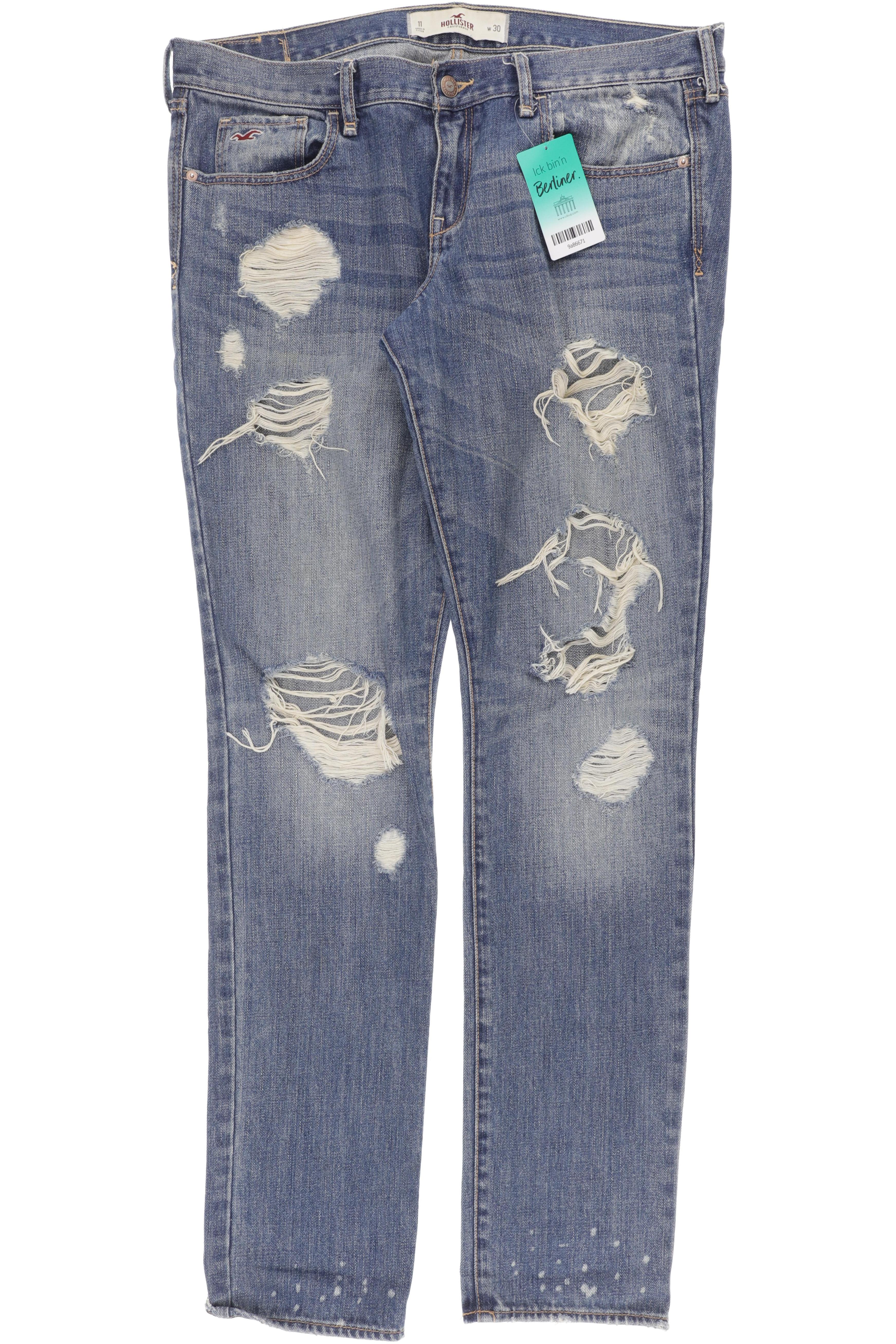

Hollister Damen Jeans, blau, Gr. 0