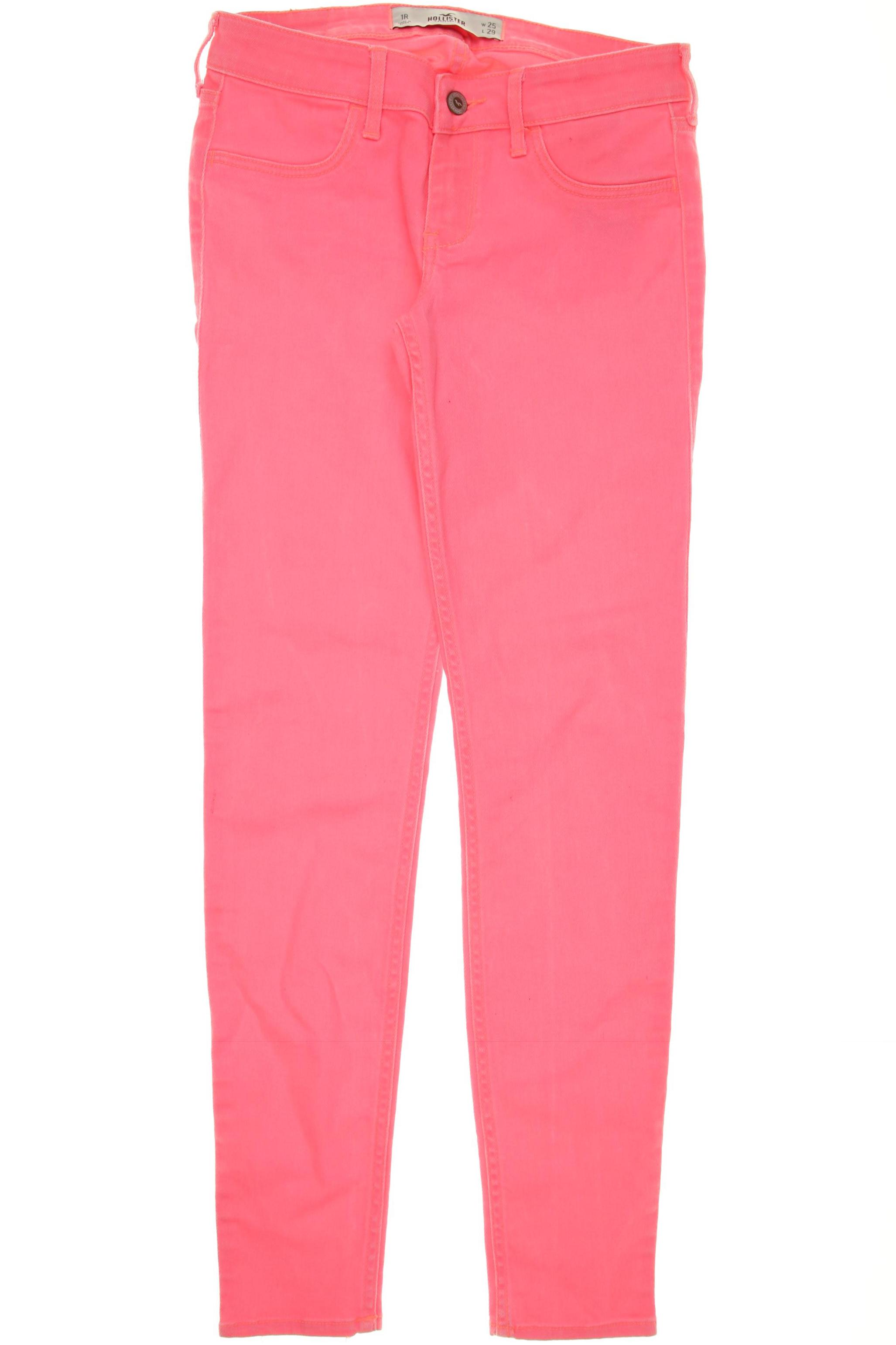 

Hollister Damen Jeans, pink, Gr. 25