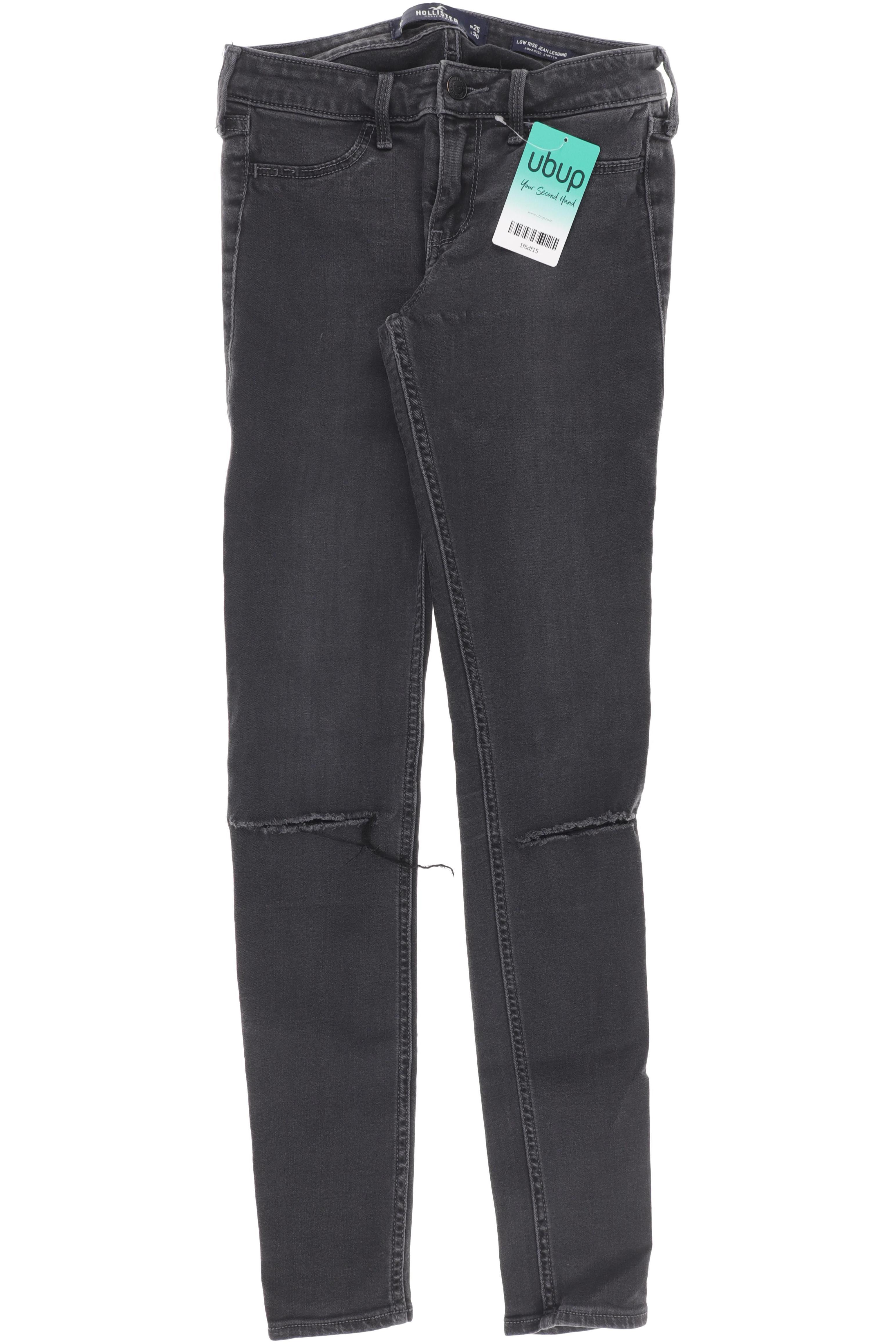 

Hollister Damen Jeans, schwarz, Gr. 25