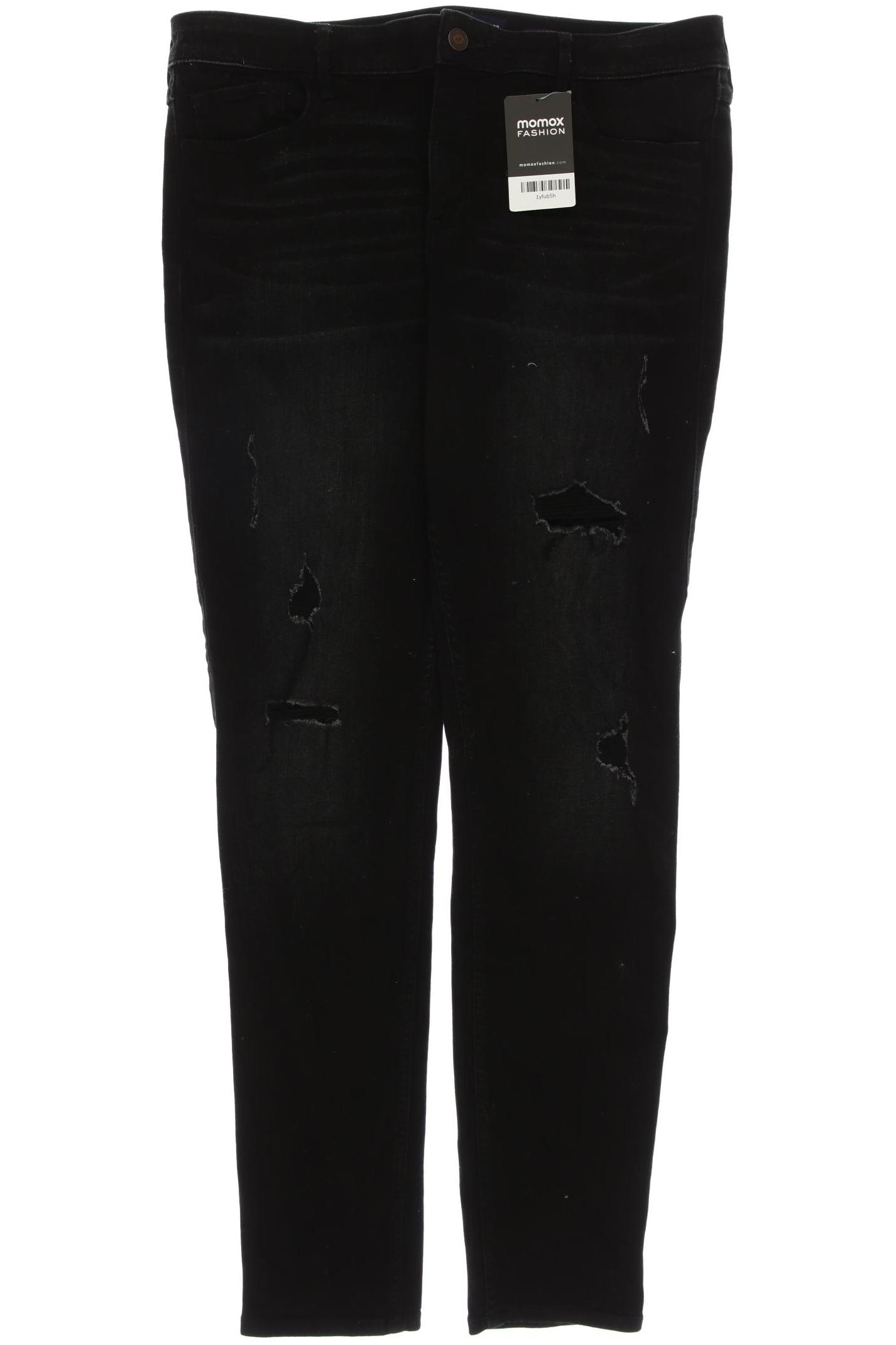 

Hollister Damen Jeans, schwarz