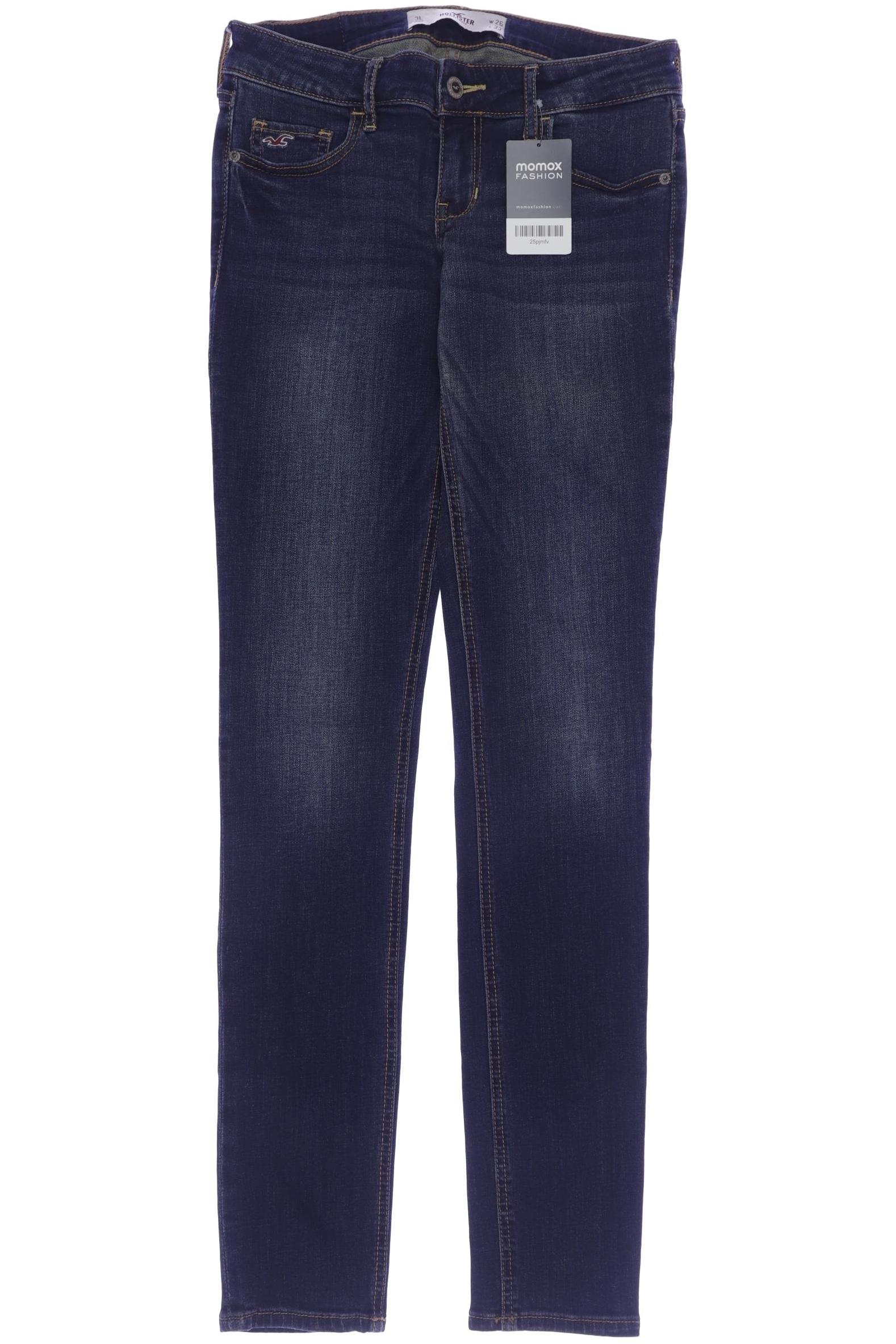 

Hollister Damen Jeans, marineblau, Gr. 26