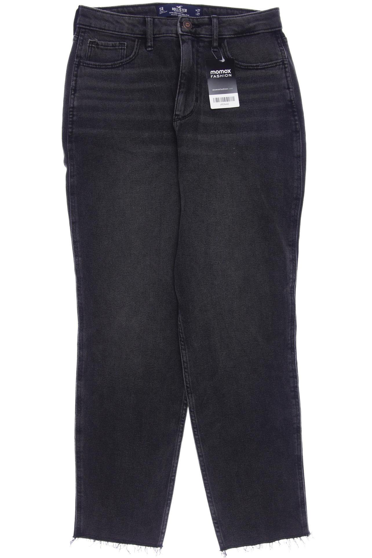 

Hollister Damen Jeans, schwarz