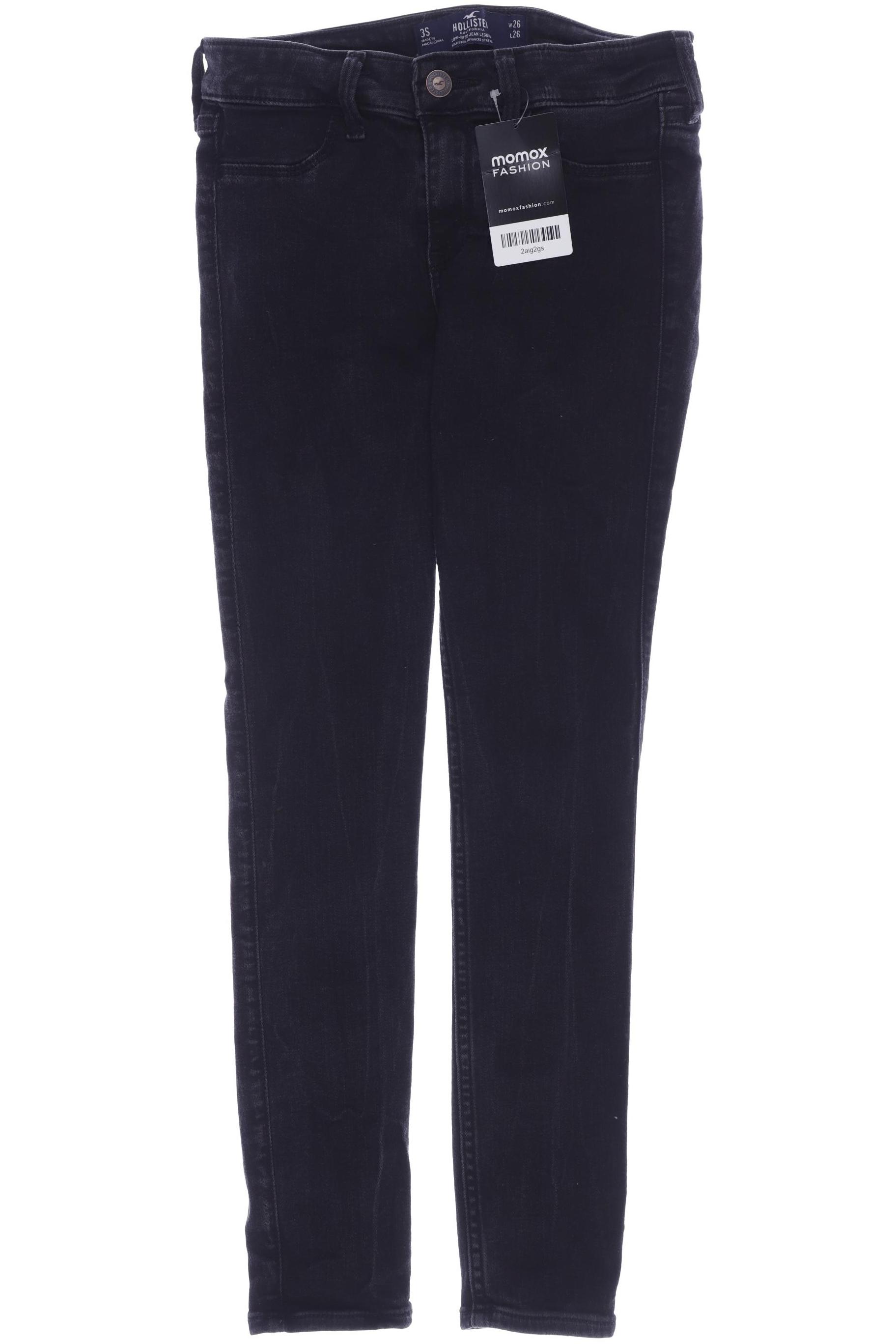 

Hollister Damen Jeans, schwarz