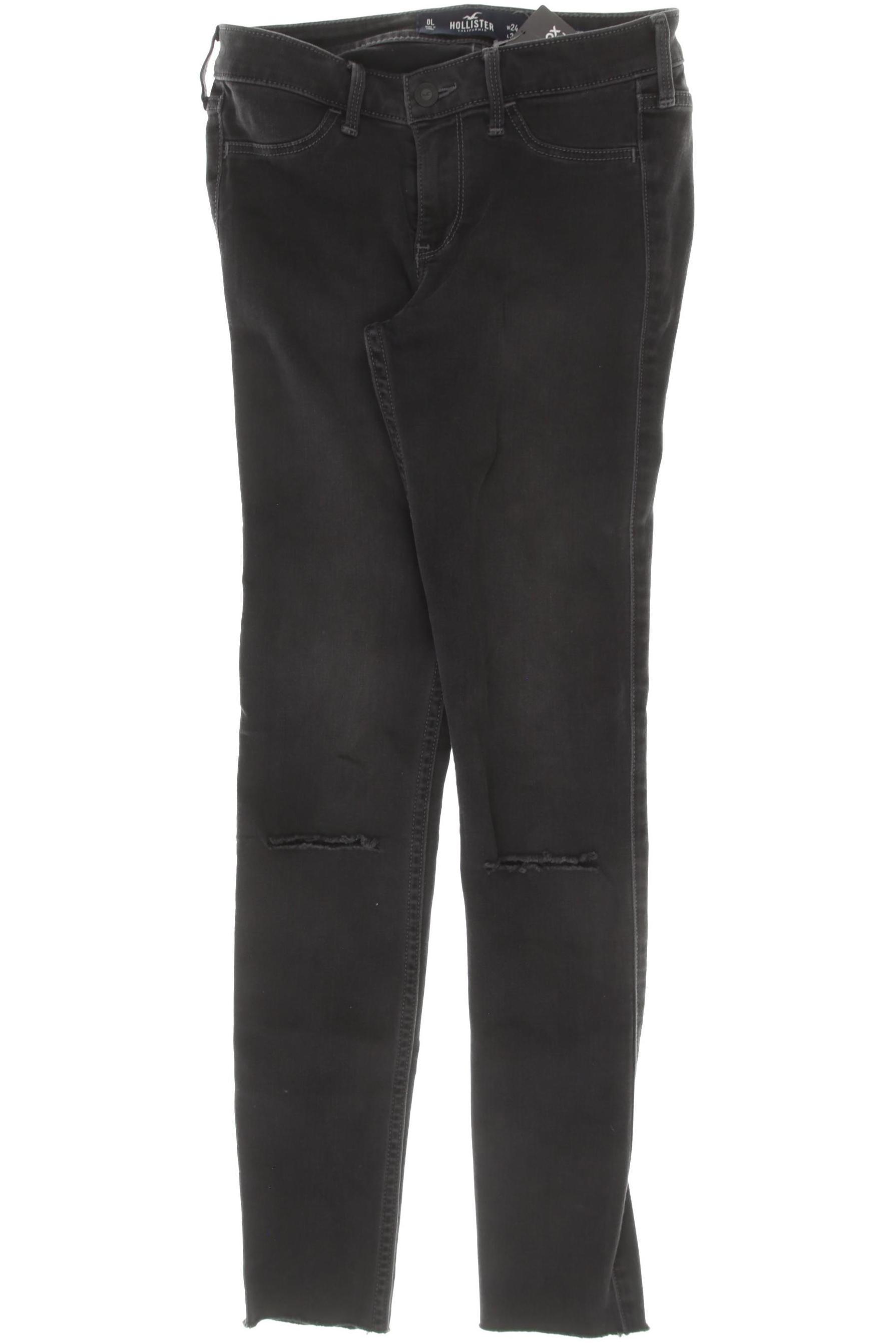 

Hollister Damen Jeans, schwarz, Gr. 24