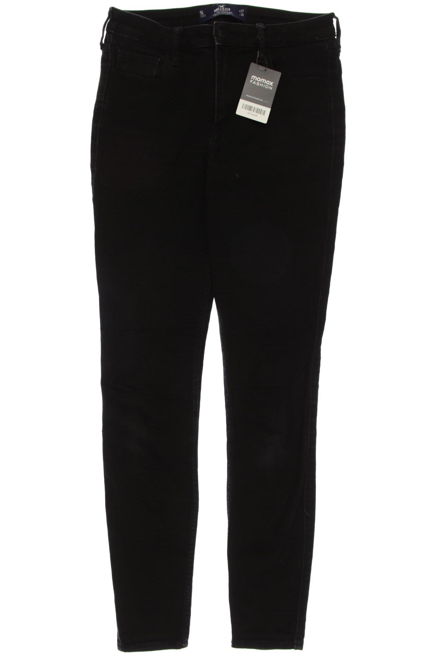 

Hollister Damen Jeans, schwarz