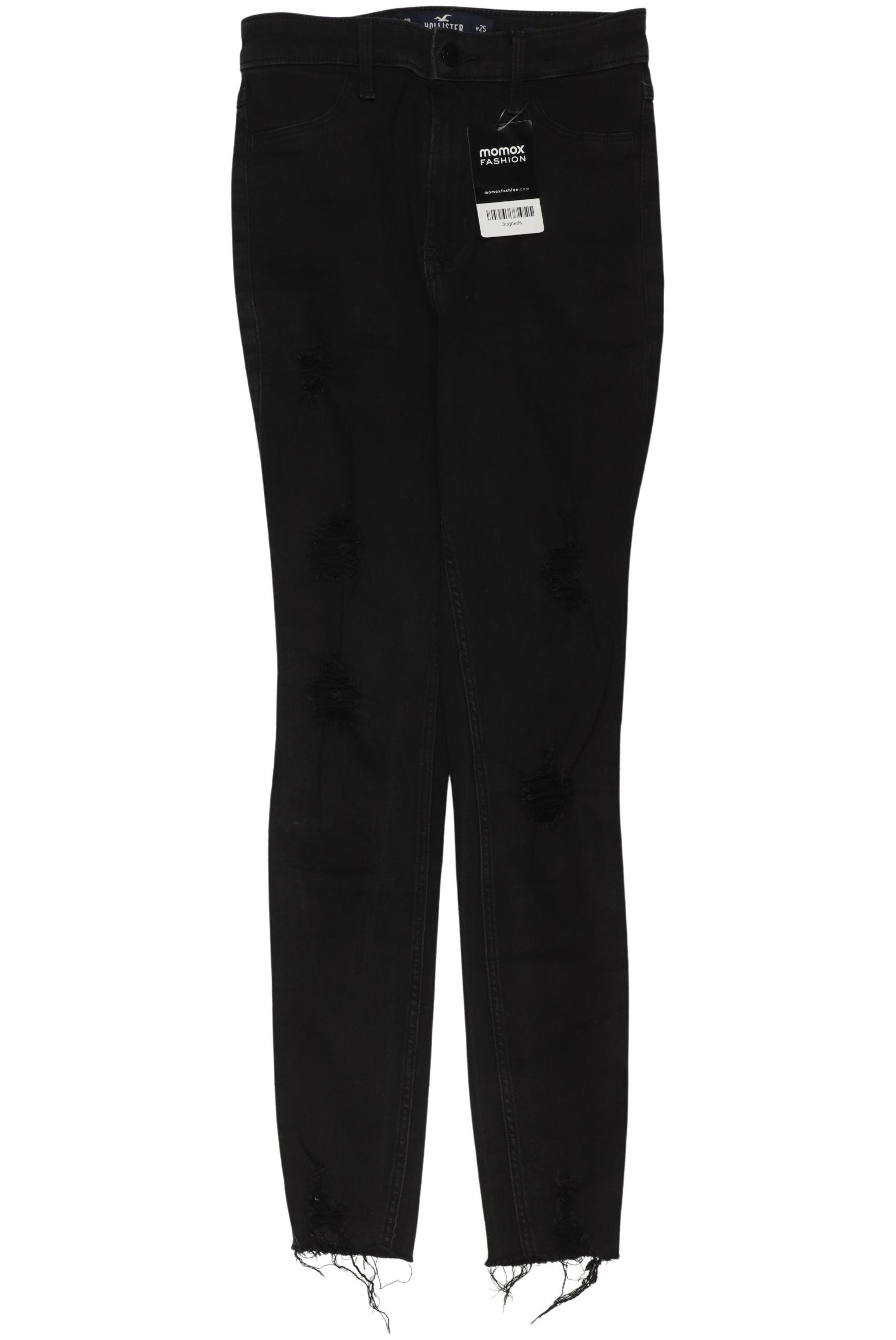 

Hollister Damen Jeans, schwarz, Gr. 25