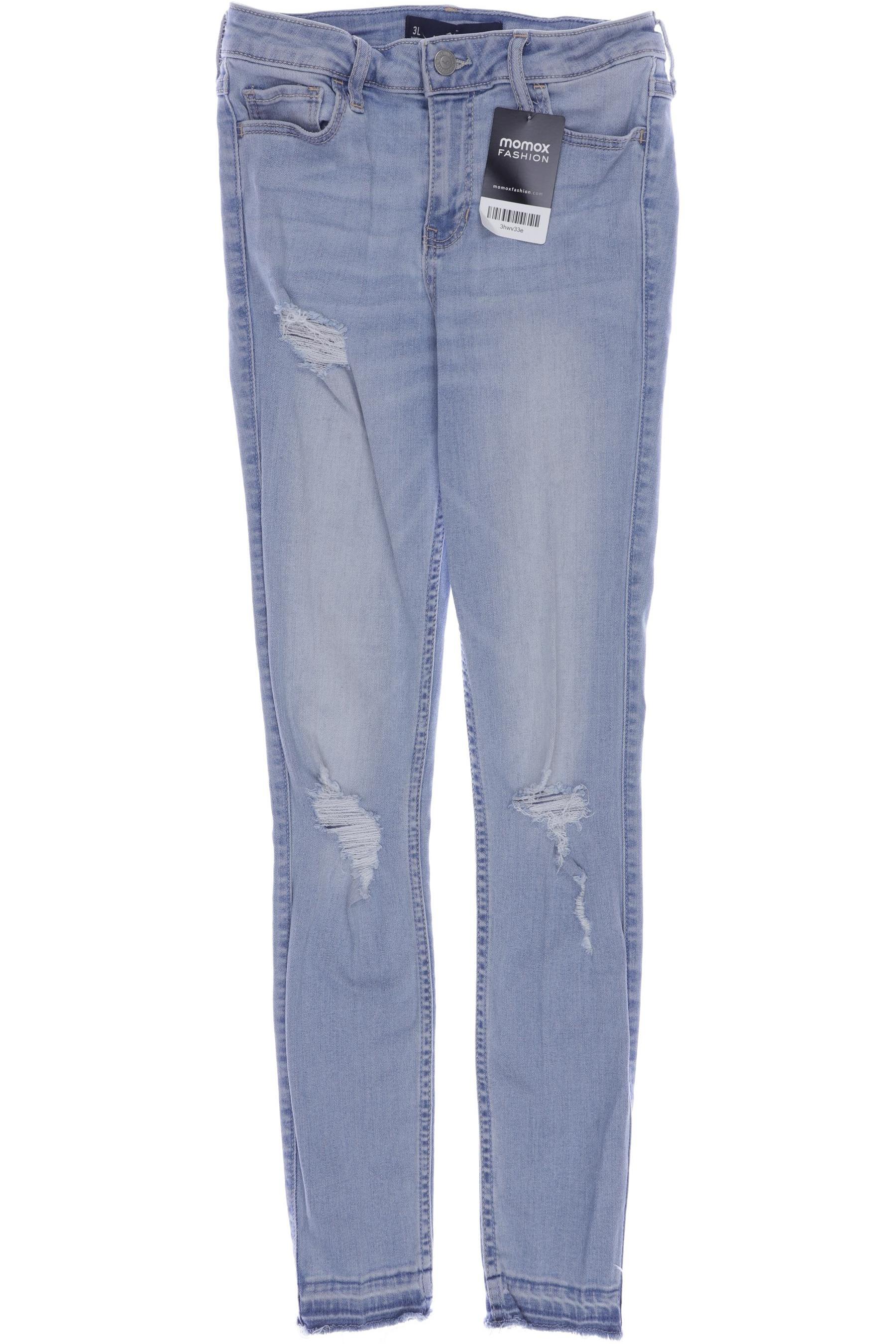 

Hollister Damen Jeans, hellblau