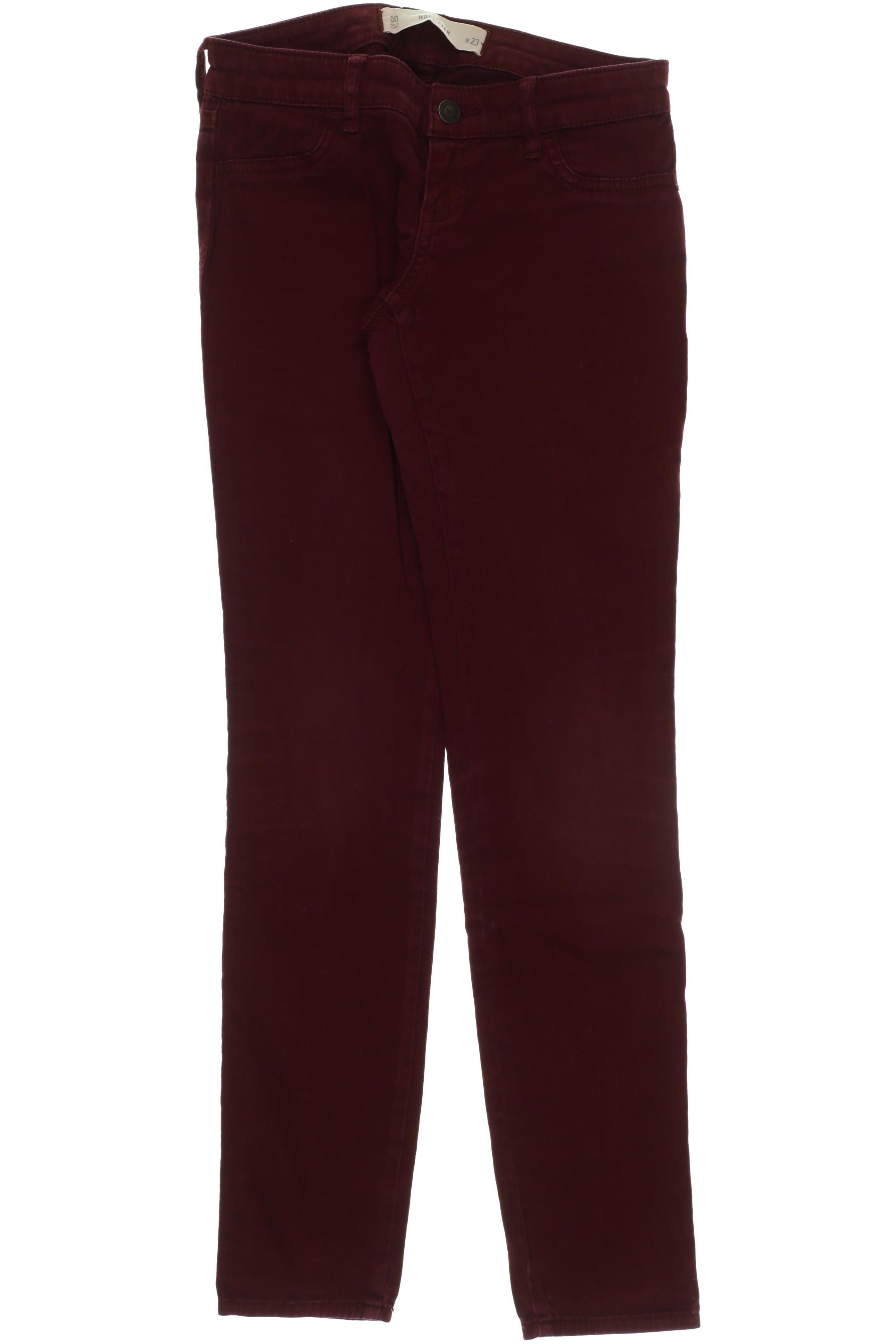 

Hollister Damen Jeans, rot, Gr. 0