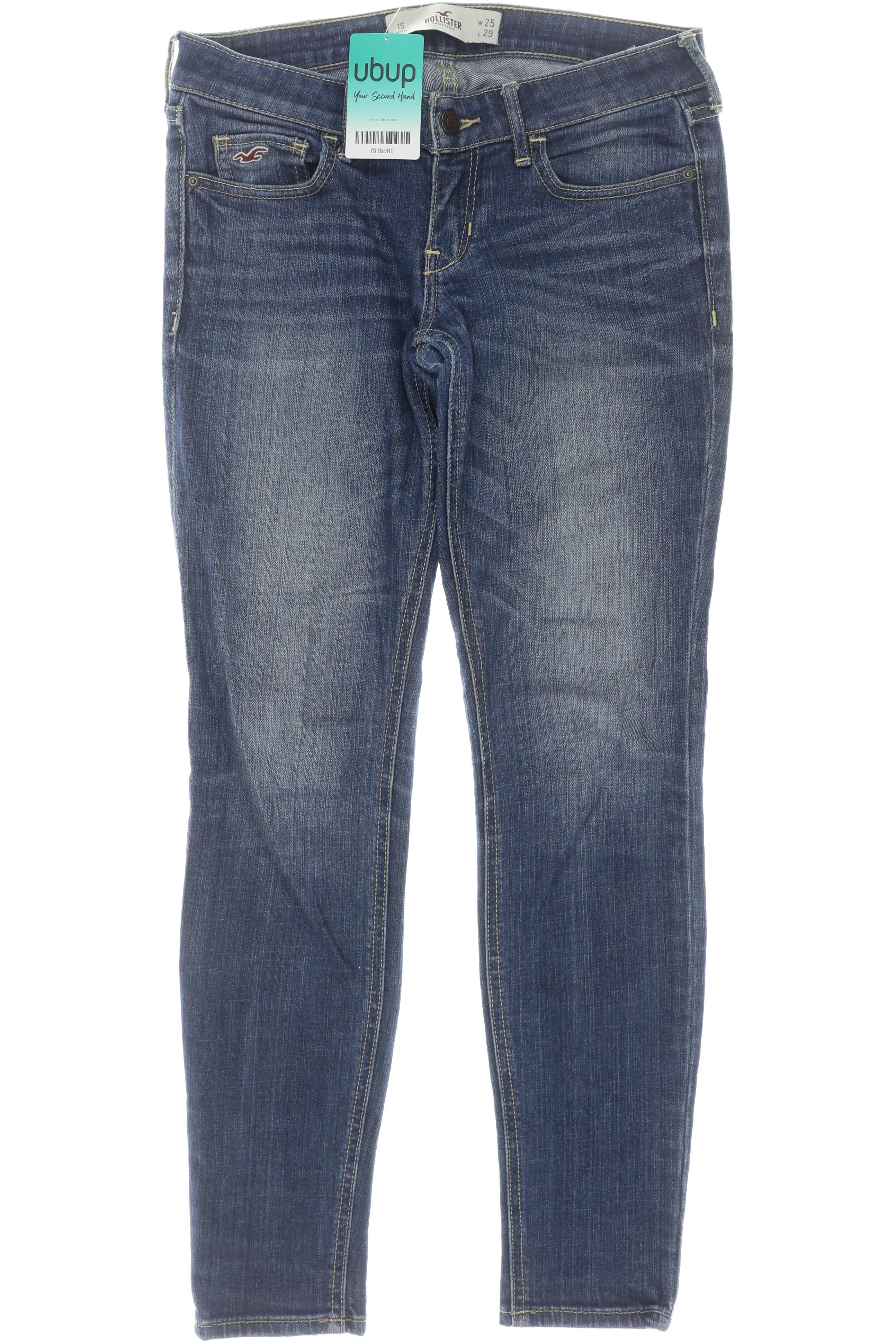 

Hollister Damen Jeans, blau, Gr. 25