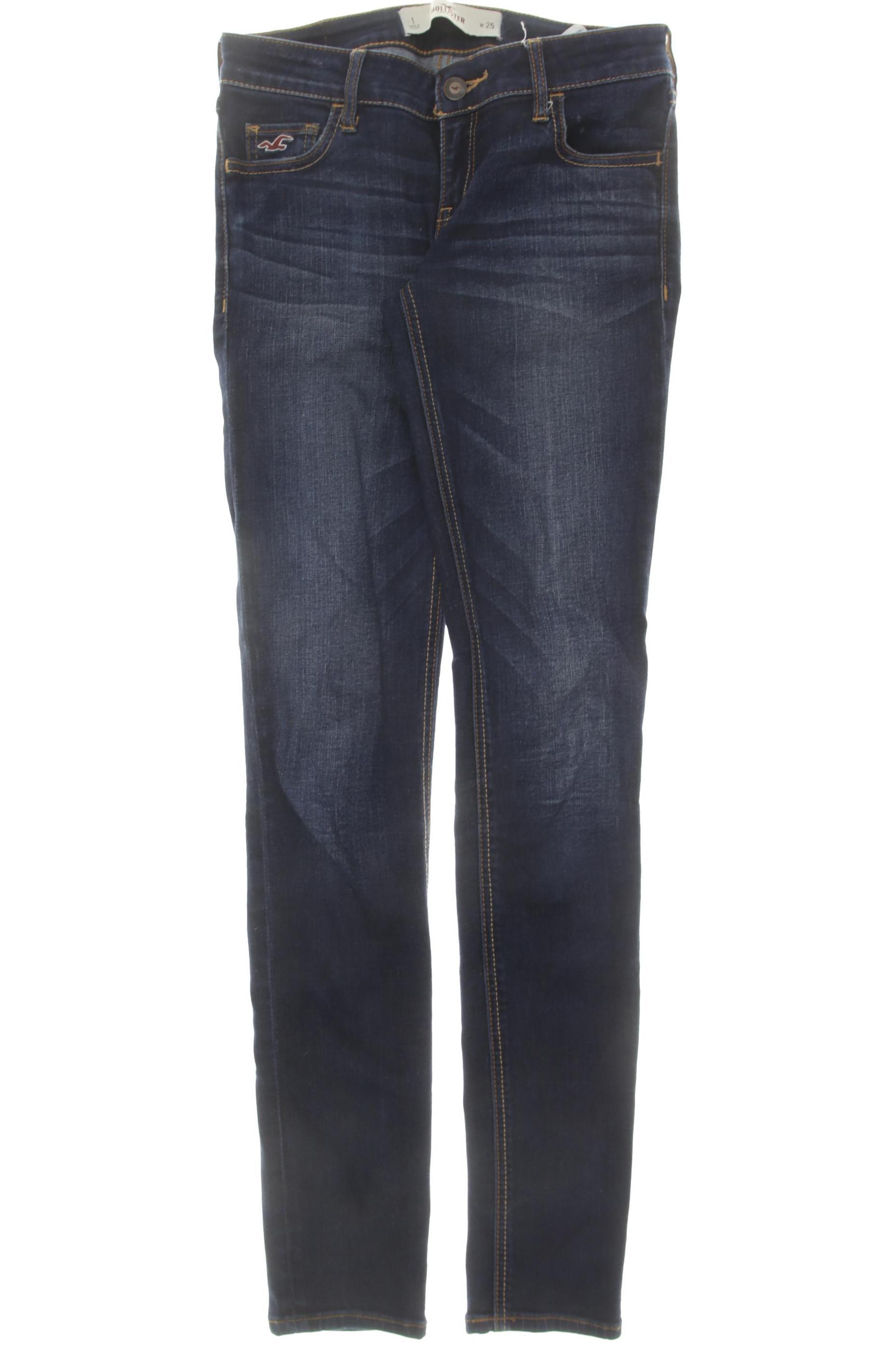 

Hollister Damen Jeans, marineblau, Gr. 25